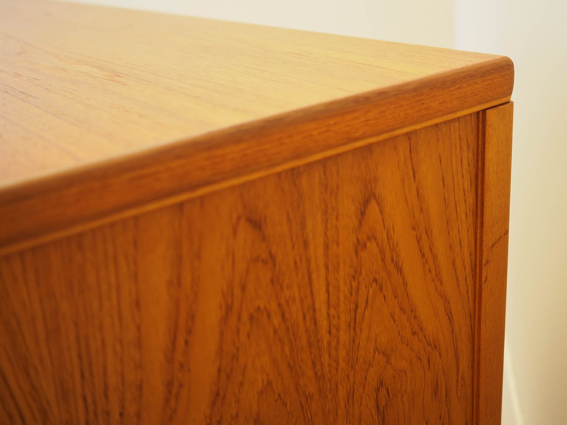 Desk, brown teak, Omann Jun, Denmark, 1970s. - 333932