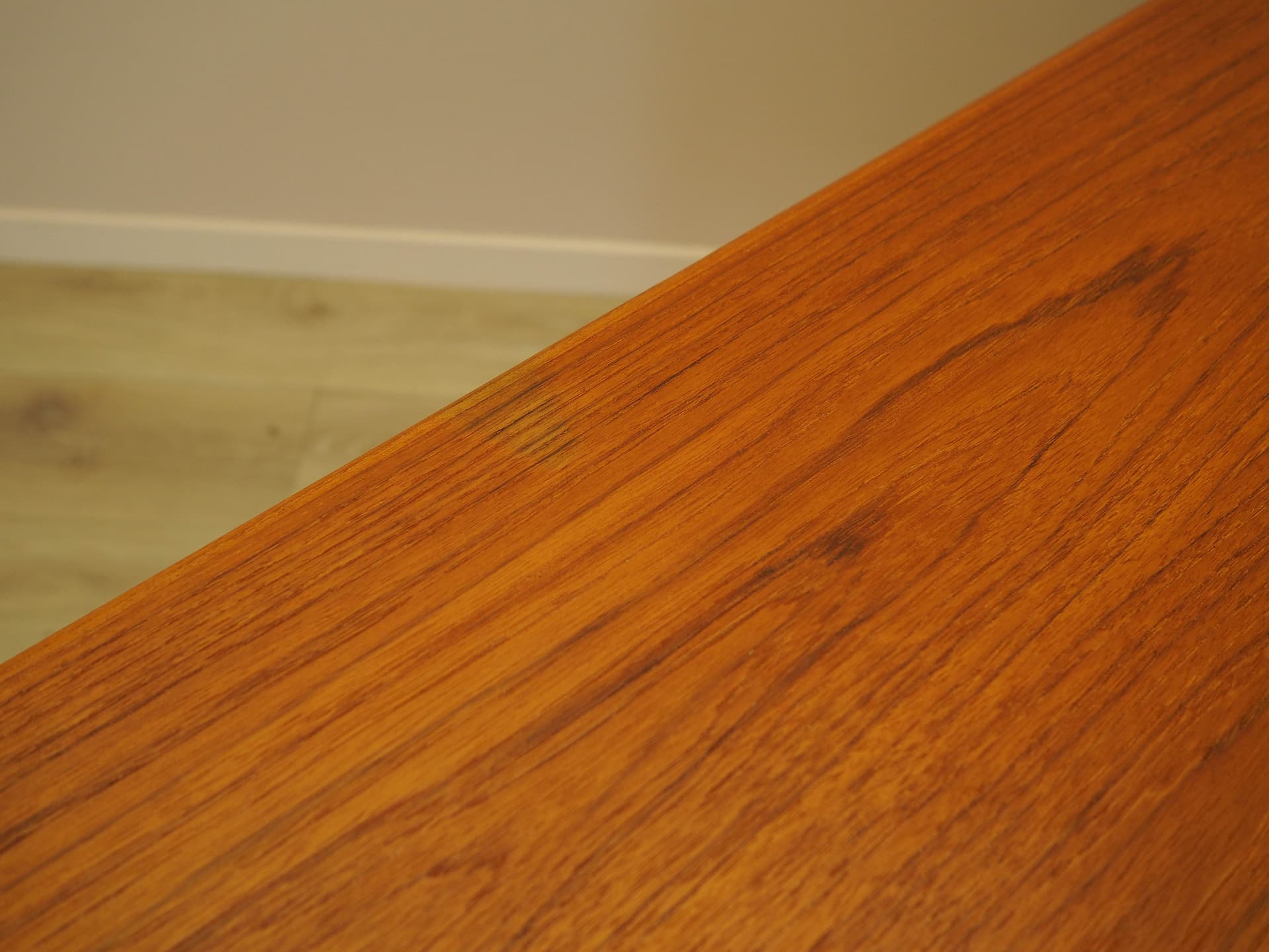 Desk, brown teak, Omann Jun, Denmark, 1970s. - 333930