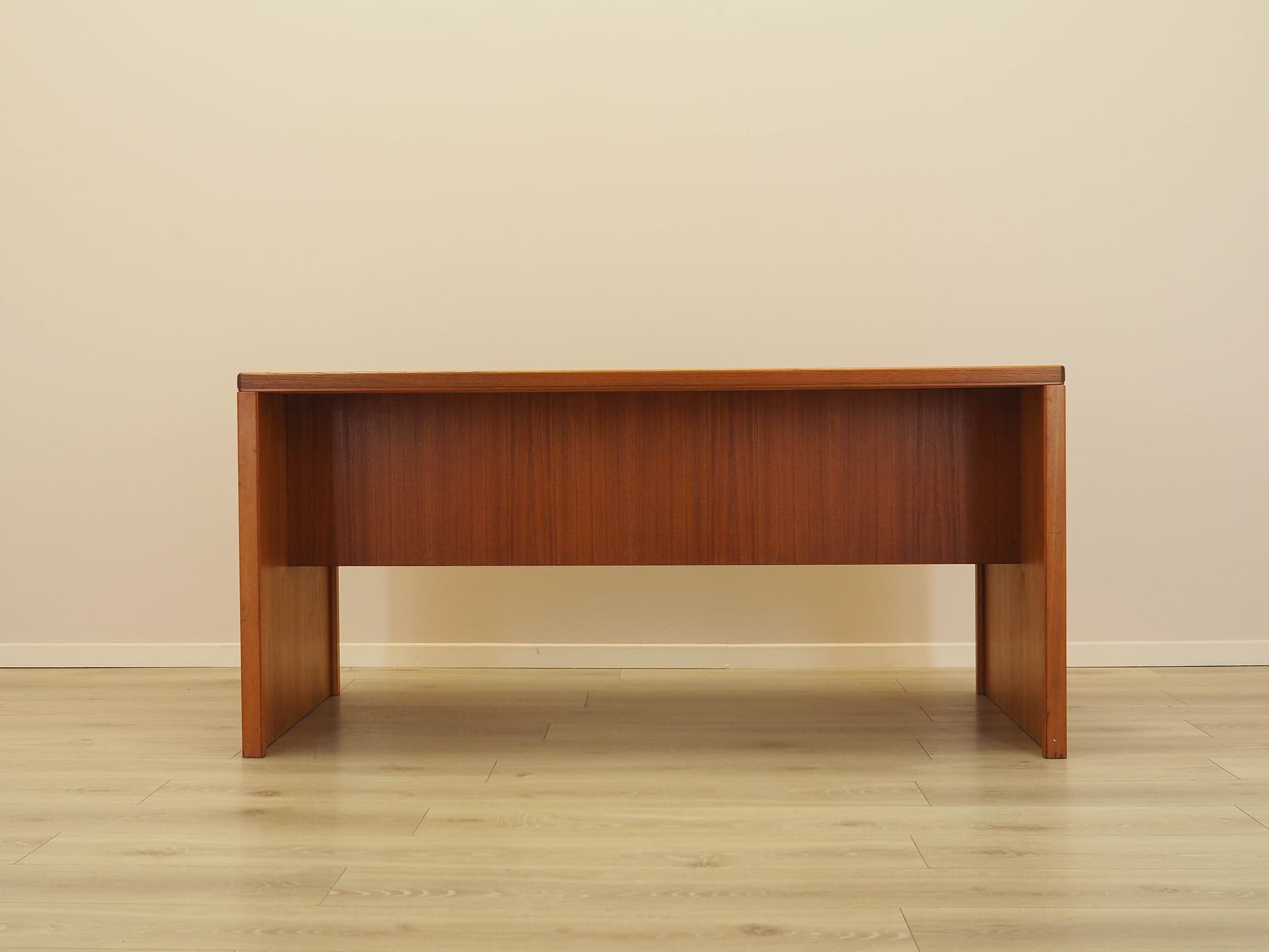 Desk, brown teak, Omann Jun, Denmark, 1970s. - 333924