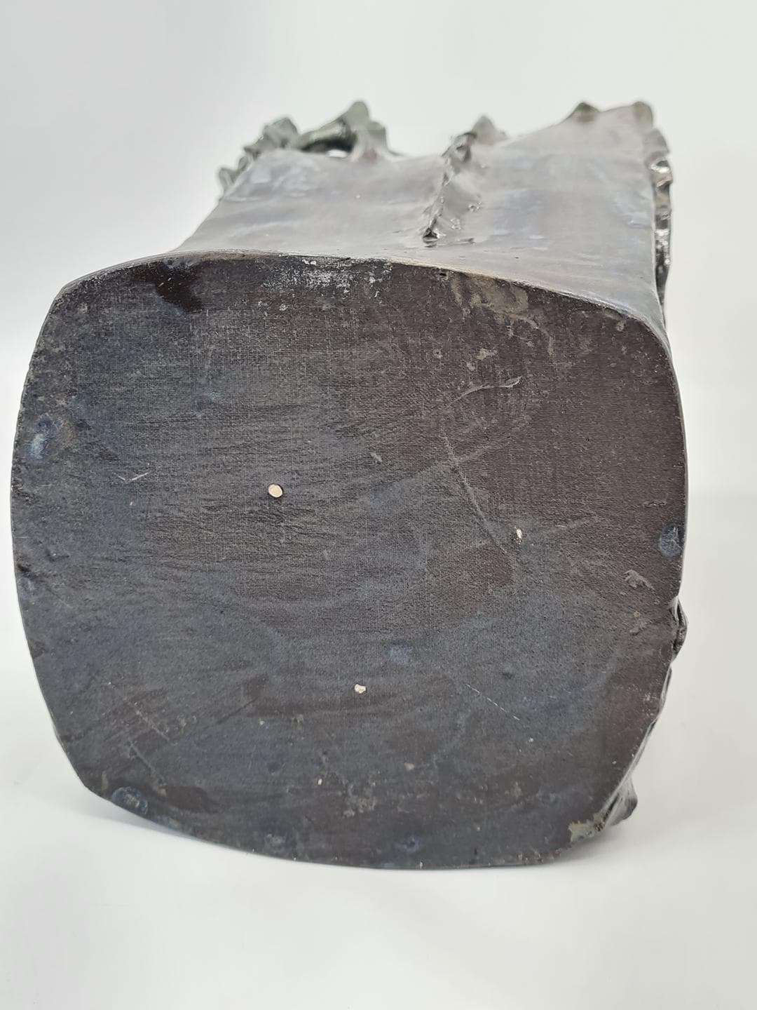 Sculptural vase RB, blue green, ceramics, 1970s - 334032
