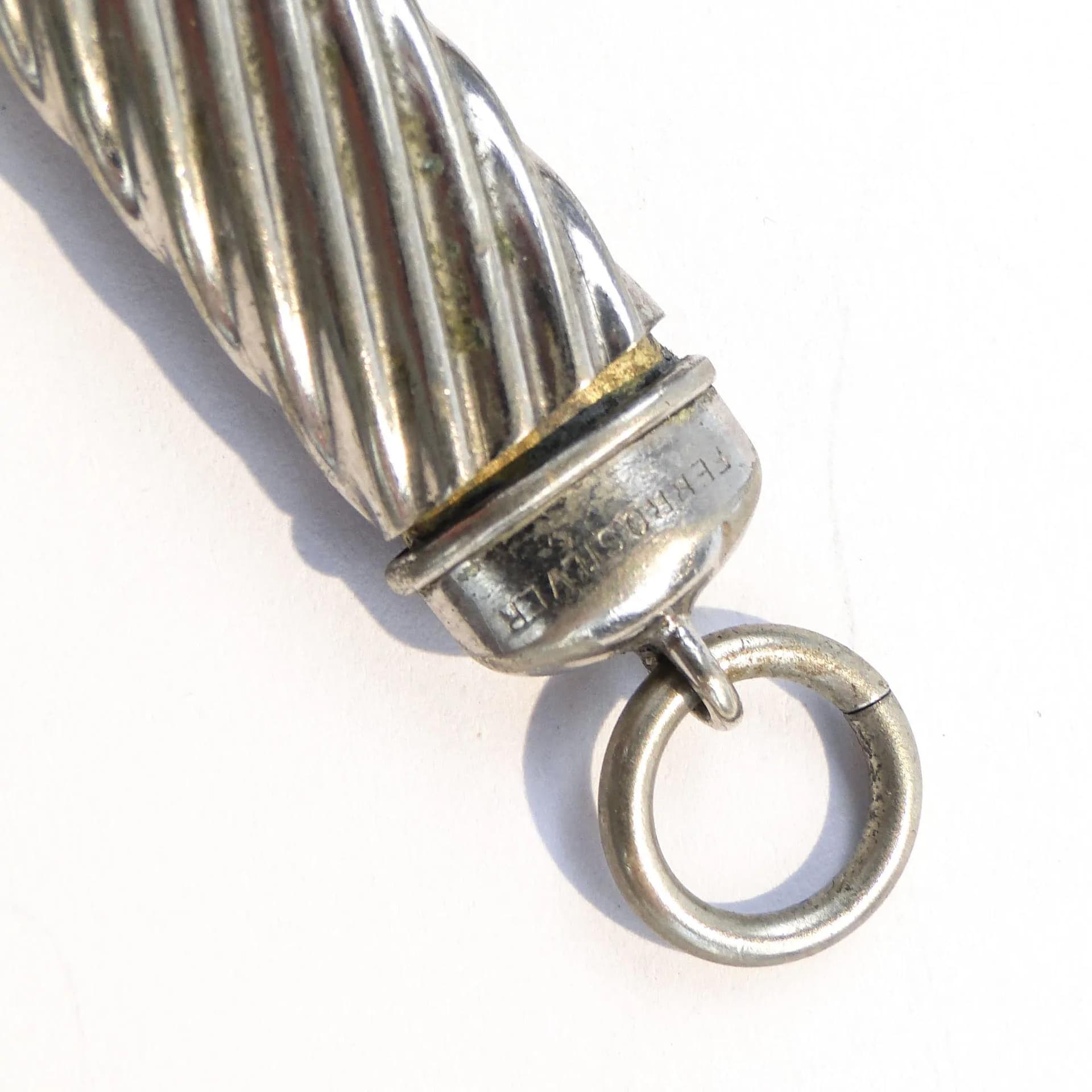 Pencil Case, Art Nouveau, silver nickel-plated brass, Western Europe, early 20th c. - 24986