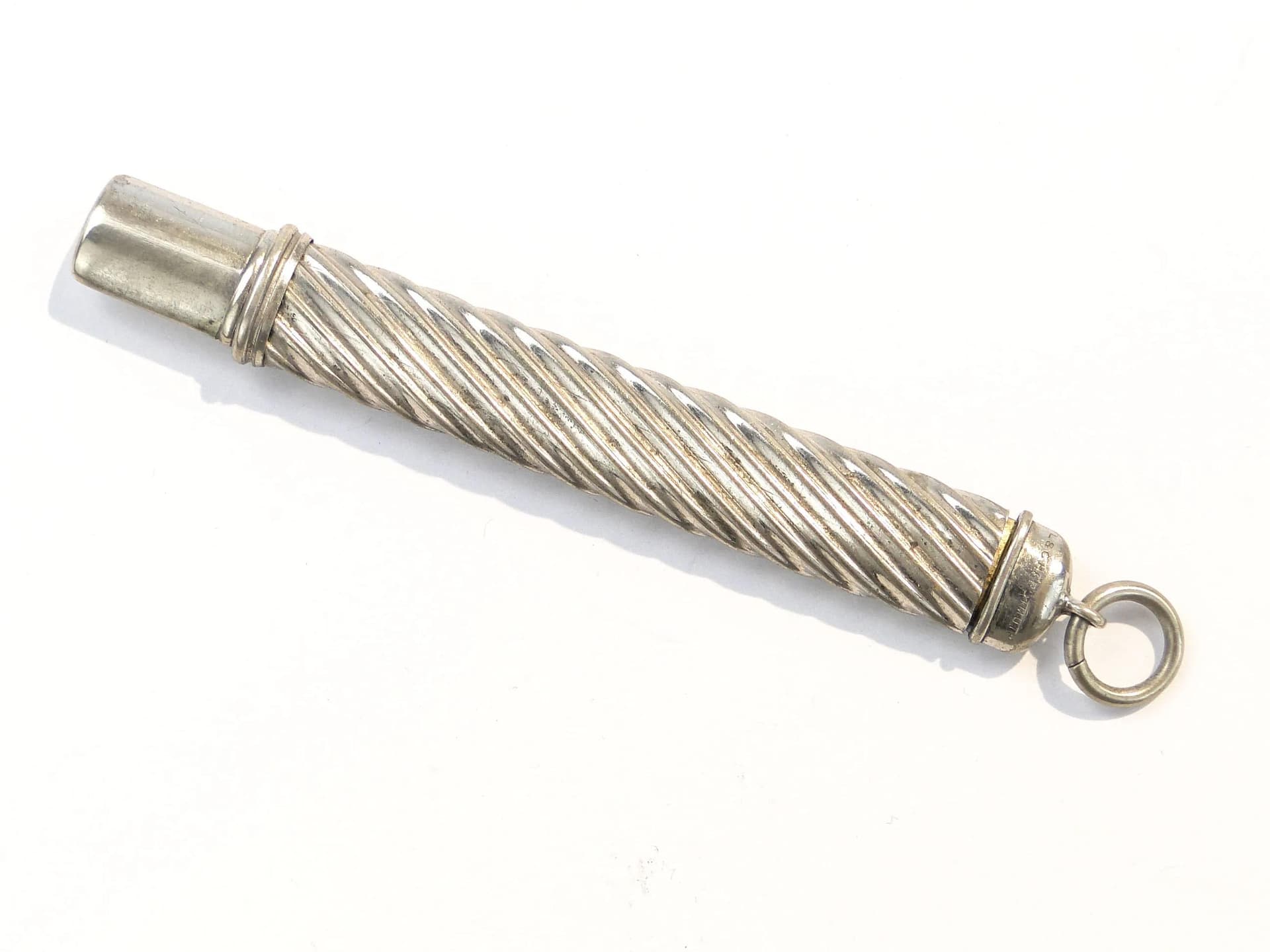 Pencil Case, Art Nouveau, silver nickel-plated brass, Western Europe, early 20th c. - 24982