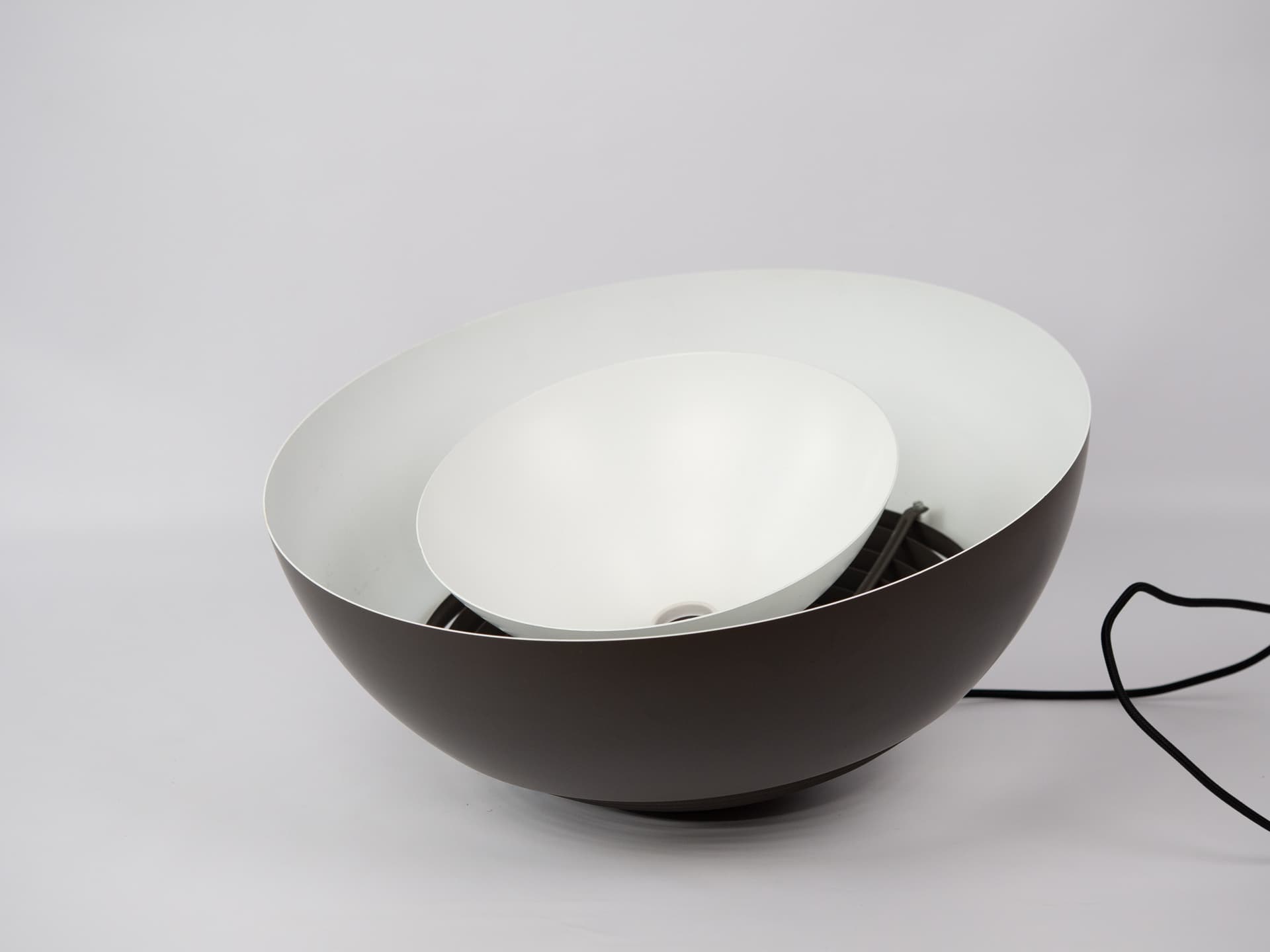 Pendant Lamp AJ Royal 500, grey aluminum, by A. Jacobsen, Louis Poulsen, Denmark, 1970s. - 334093
