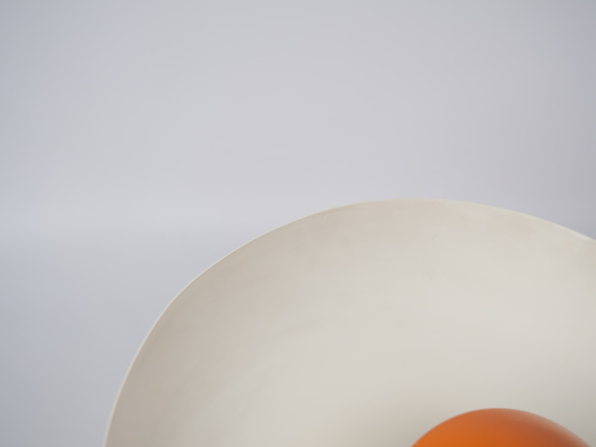 Pendant Lamp RA, orange metal, by P. Hein, Lyfa, Denmark, 1970s. - 334284