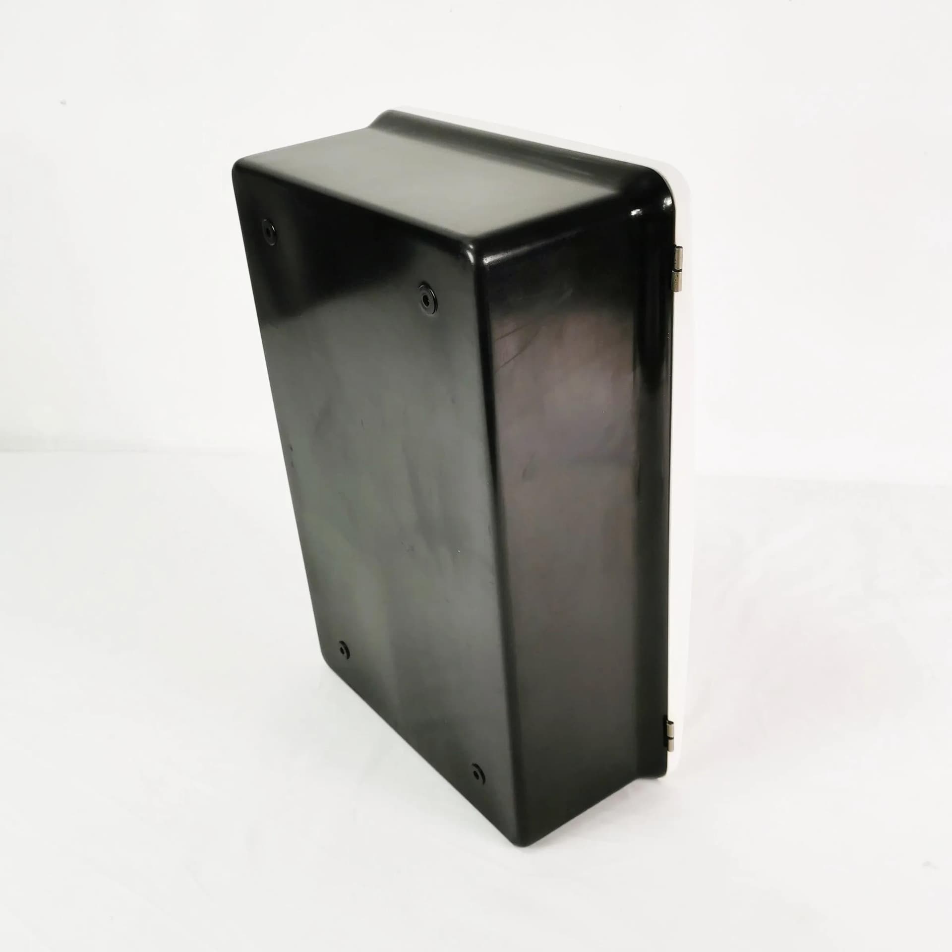 Wall Cabinet, black bakelite, white bakelite, Italy, 1970s. - 334780