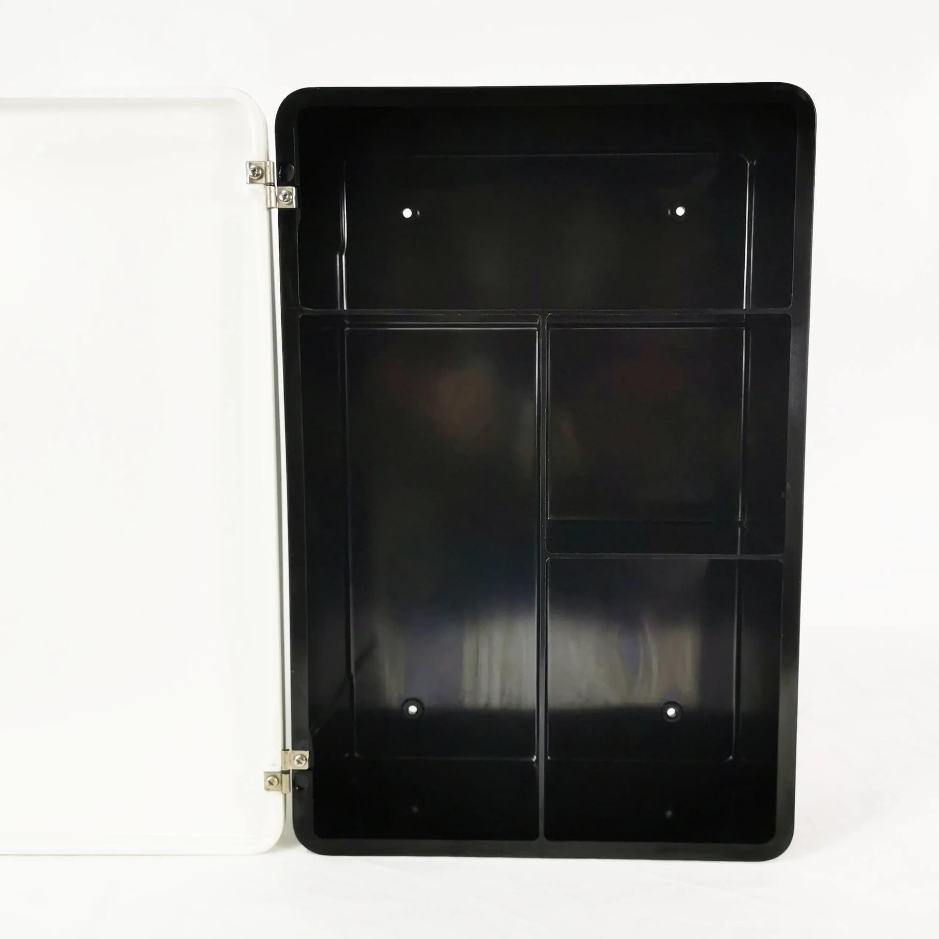 Wall Cabinet, black bakelite, white bakelite, Italy, 1970s. - 334783
