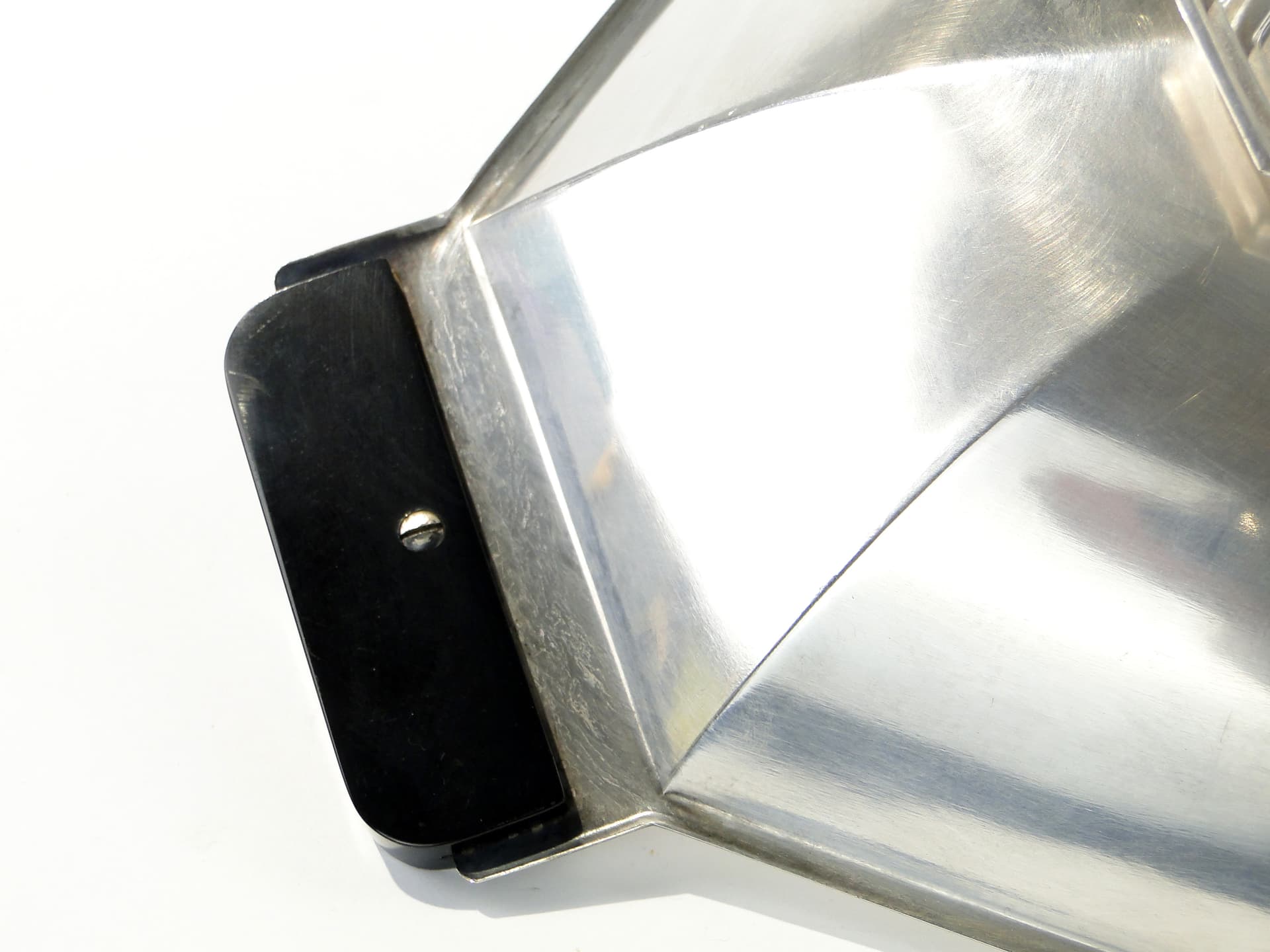 Centerpiece Art Deco, silver-plated brass silver, ebony handles black, Germany, 1920s - 334356