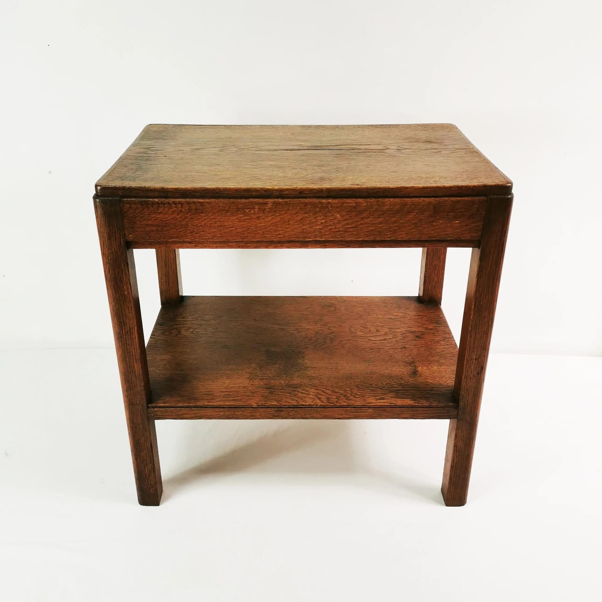 Stolik pomocniczy Art Deco, buk brązowy, Niemcy, lata 50. - 334691