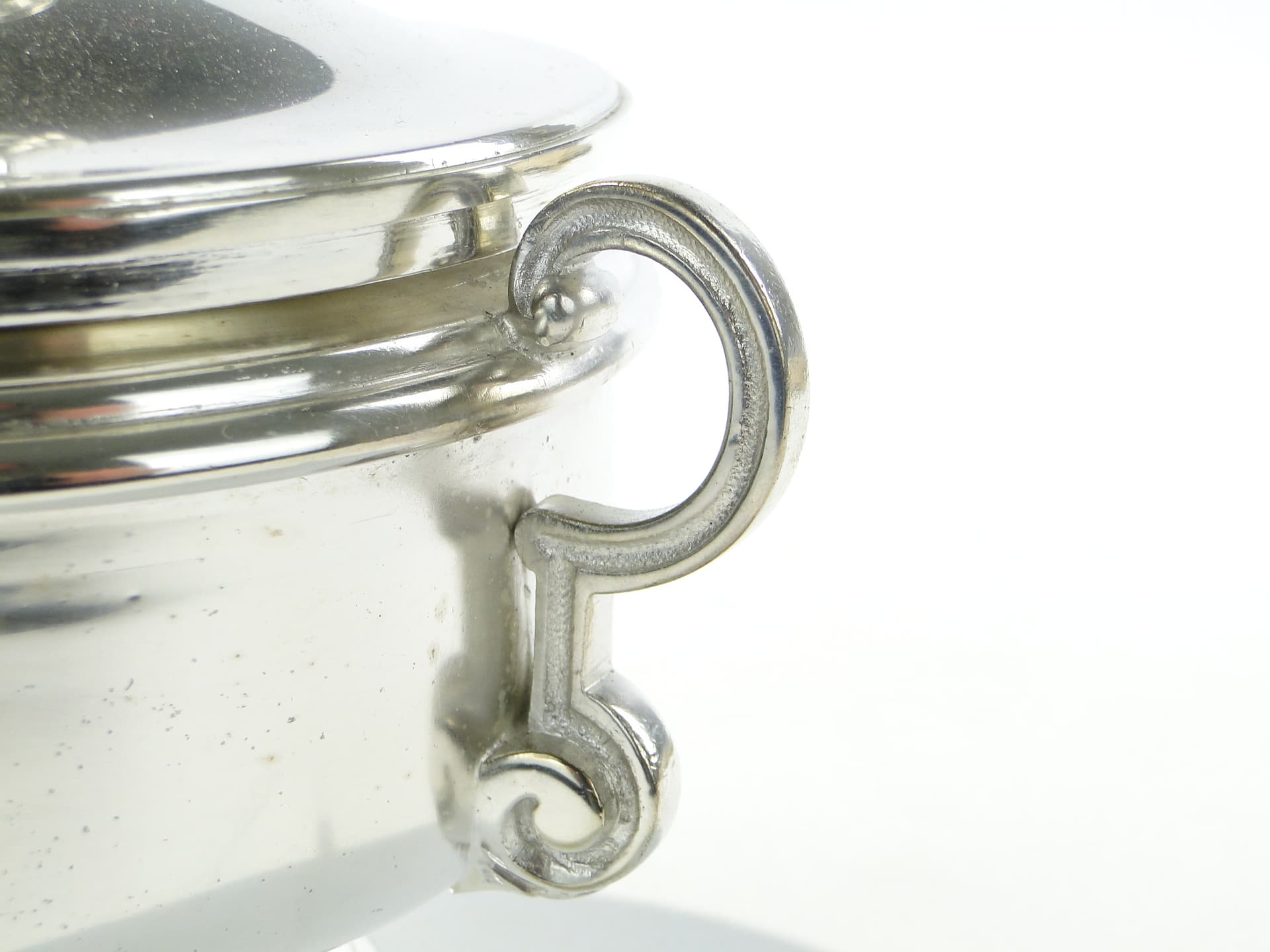 Sugar Bowl, Historicist, silver, brass, Fraget, Poland, early 20th c. - 334482