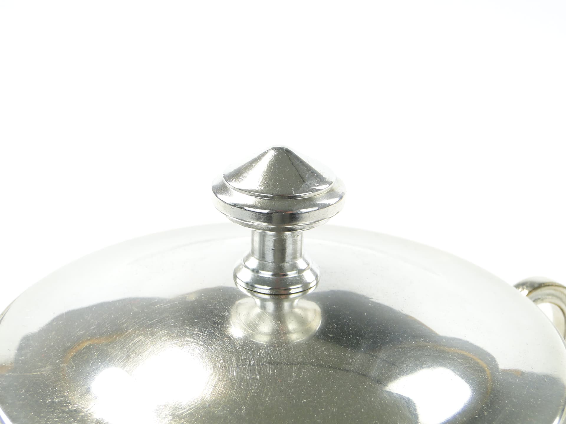 Sugar Bowl, Historicist, silver, brass, Fraget, Poland, early 20th c. - 334481