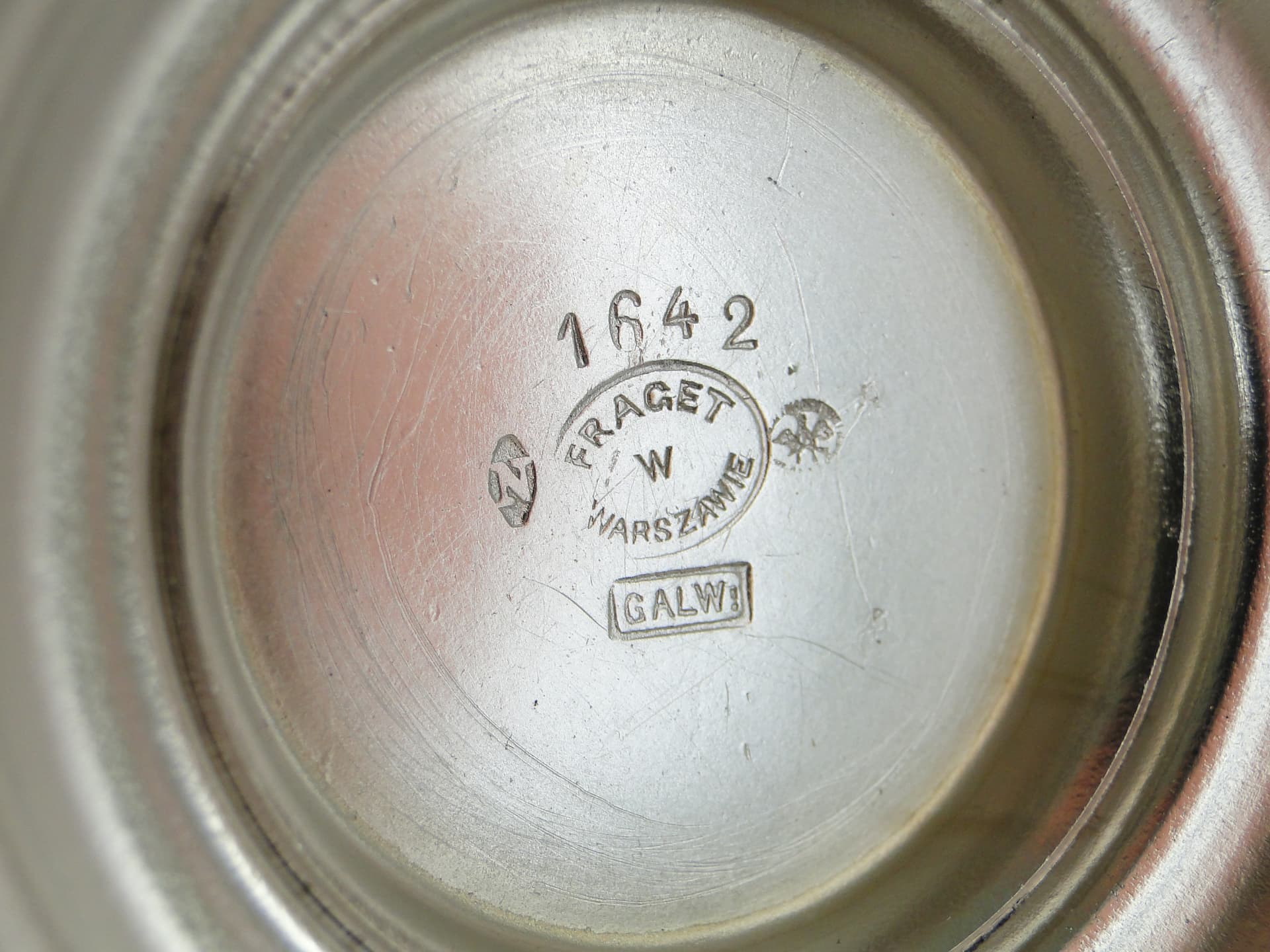 Sugar Bowl, Historicist, silver, brass, Fraget, Poland, early 20th c. - 334485