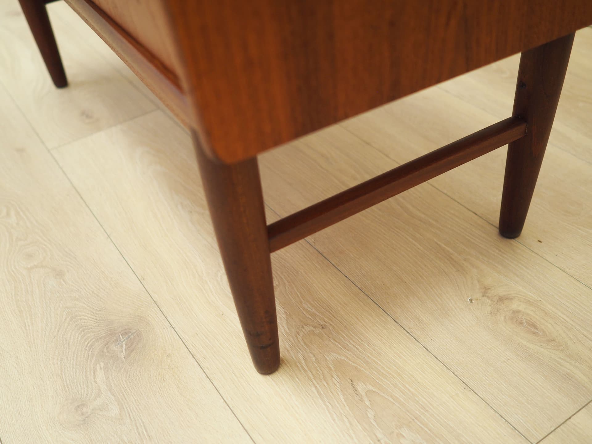 Secretary Desk, brown teak, Denmark, 1970s. - 66344