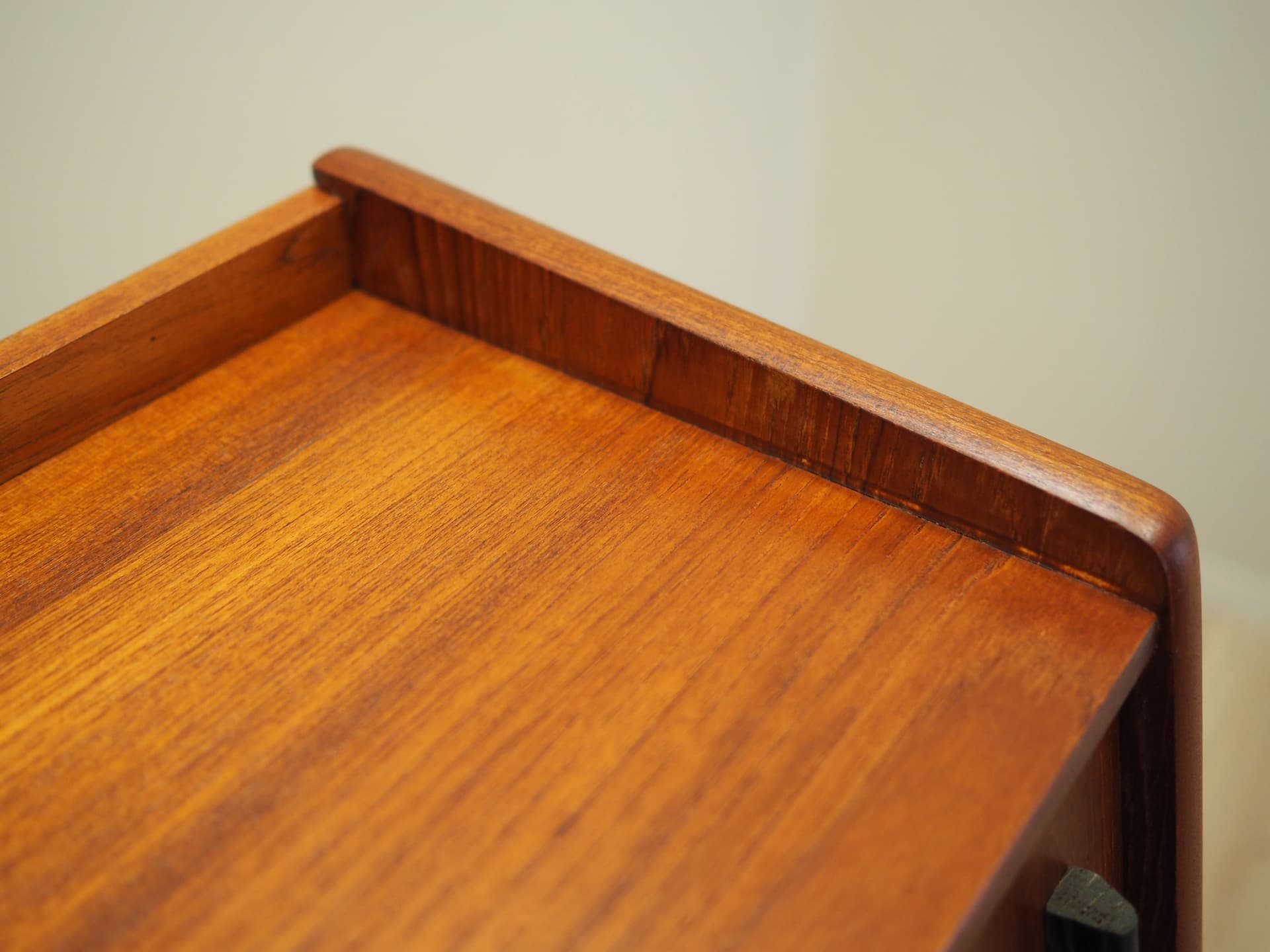 Secretary Desk, brown teak, Denmark, 1970s. - 66343