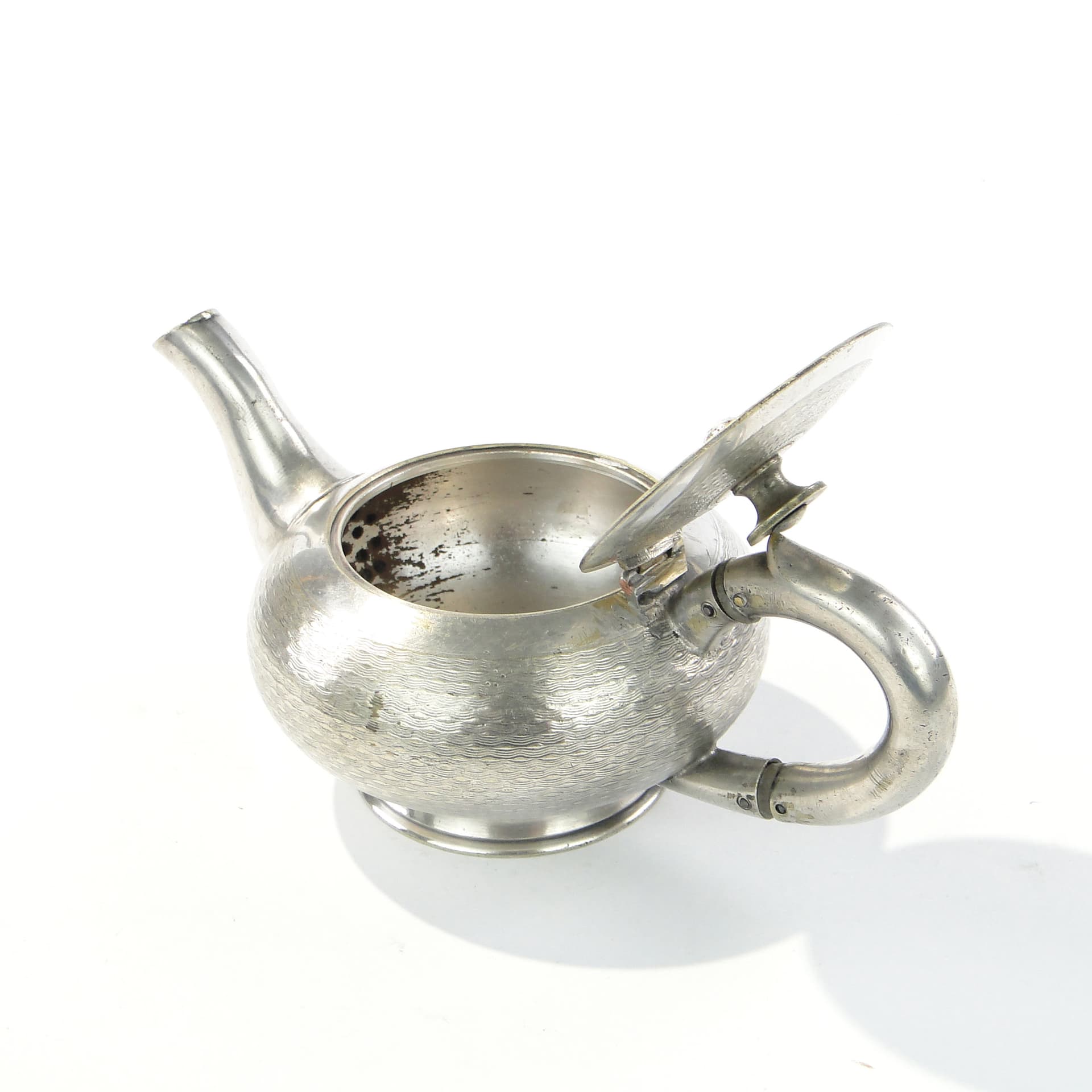 Teapot, silver, silver-plated brass, Poland, early 20th c. - 334501