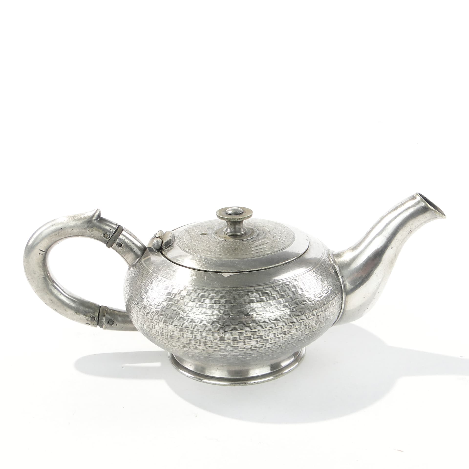 Teapot, silver, silver-plated brass, Poland, early 20th c. - 334499