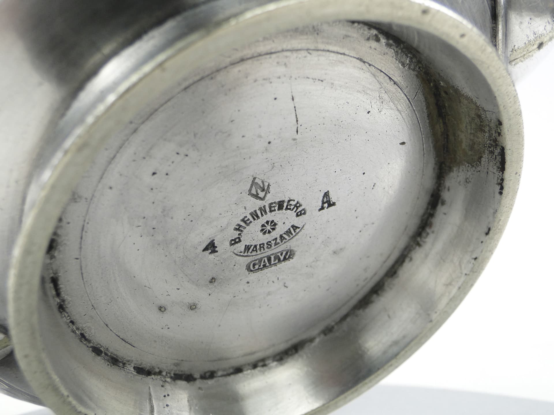Teapot, silver, silver-plated brass, Poland, early 20th c. - 334507