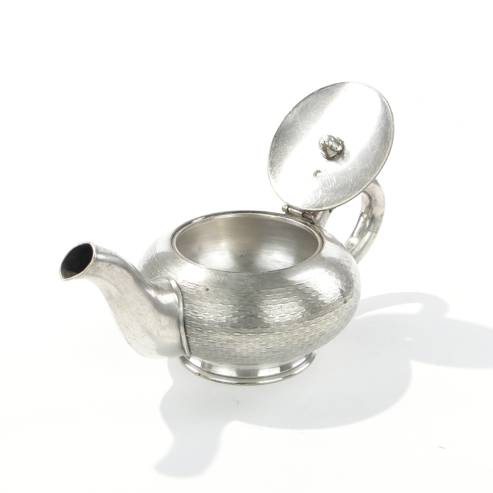 Teapot, silver, silver-plated brass, Poland, early 20th c. - 334505