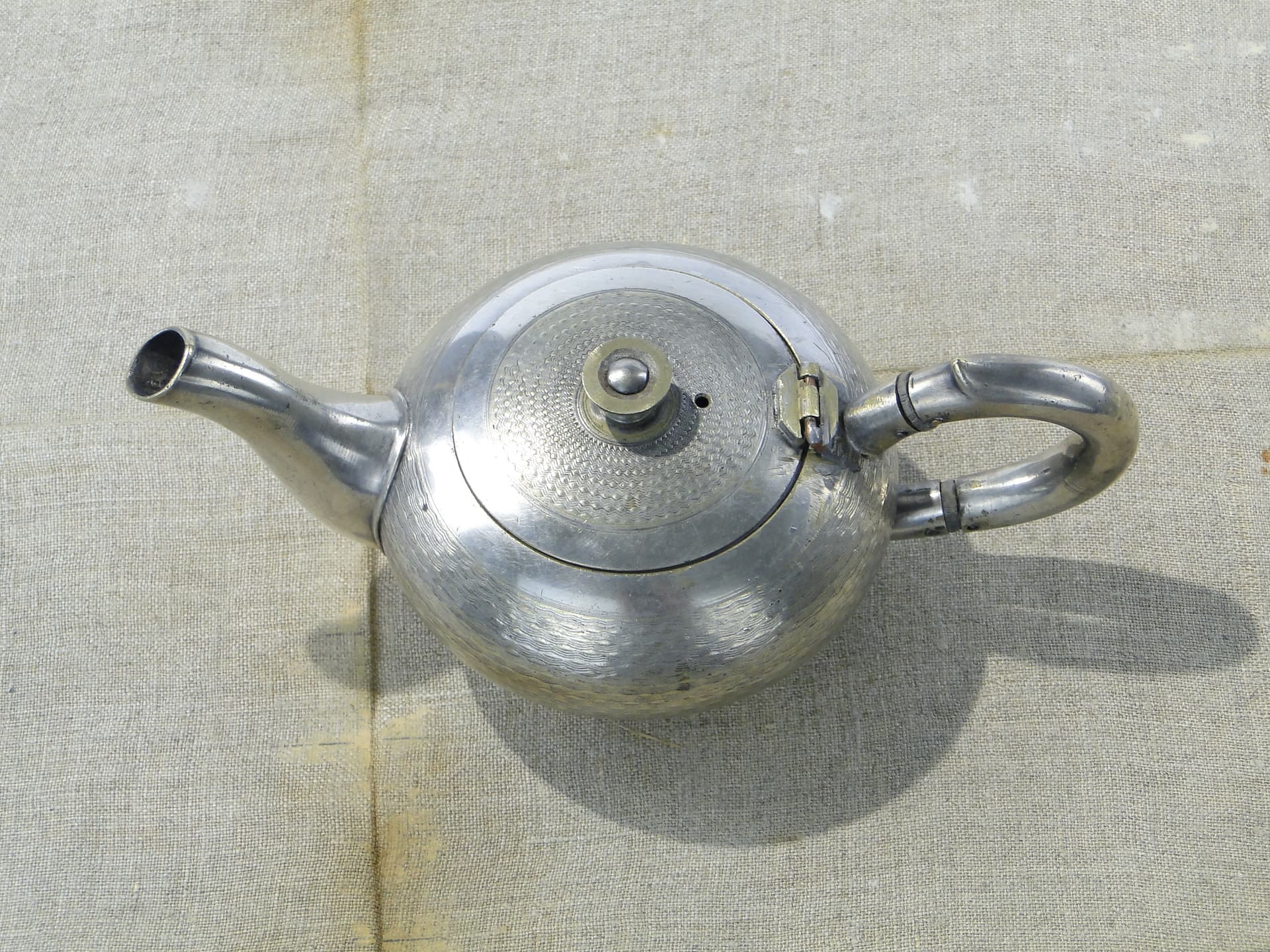 Teapot, silver, silver-plated brass, Poland, early 20th c. - 334496