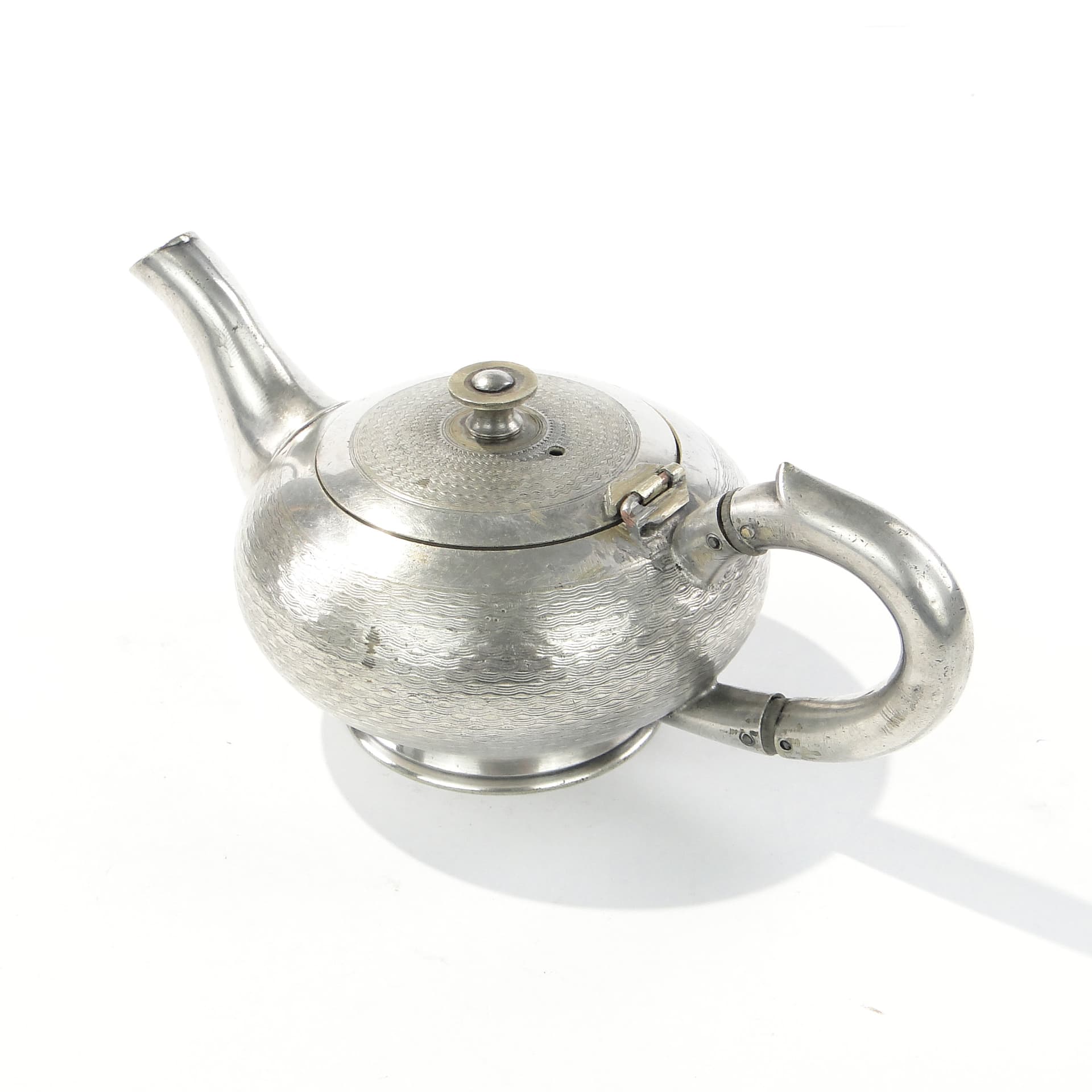 Teapot, silver, silver-plated brass, Poland, early 20th c. - 334503