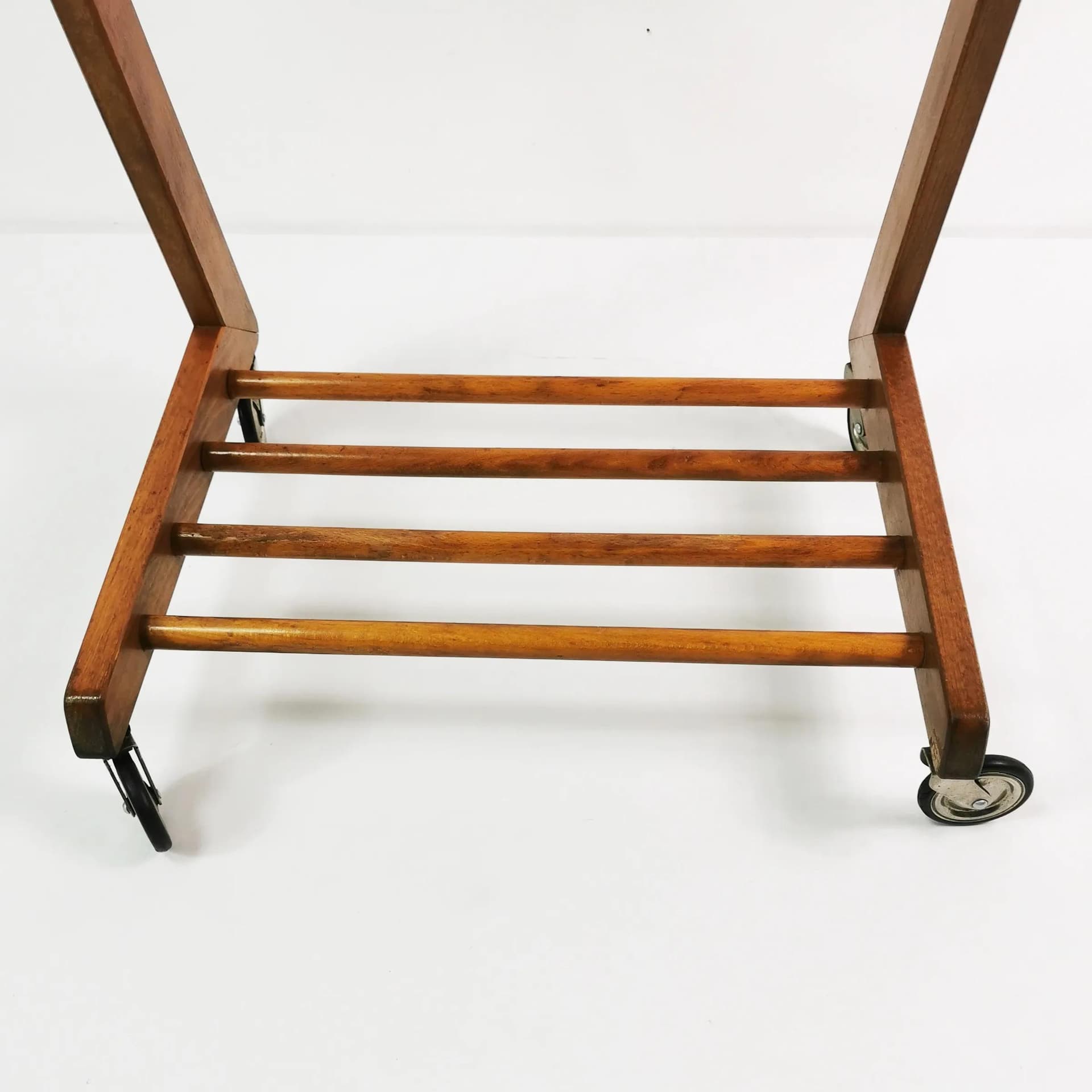 Valet Stand Modernist, brown, beech, Germany, 1950s - 335531