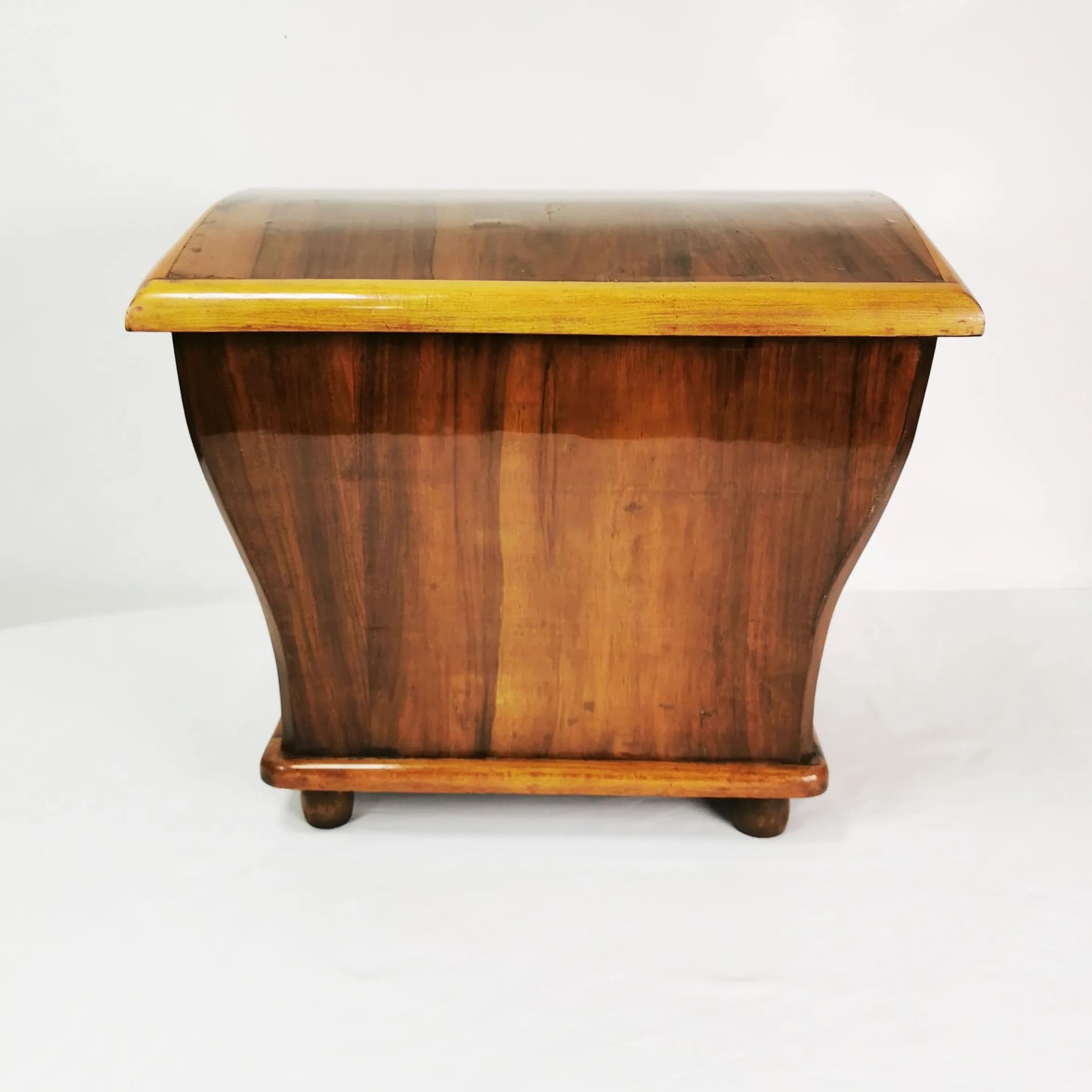 Kufer Art Deco, brązowy, drewno, Niemcy, lata 30. - 335460