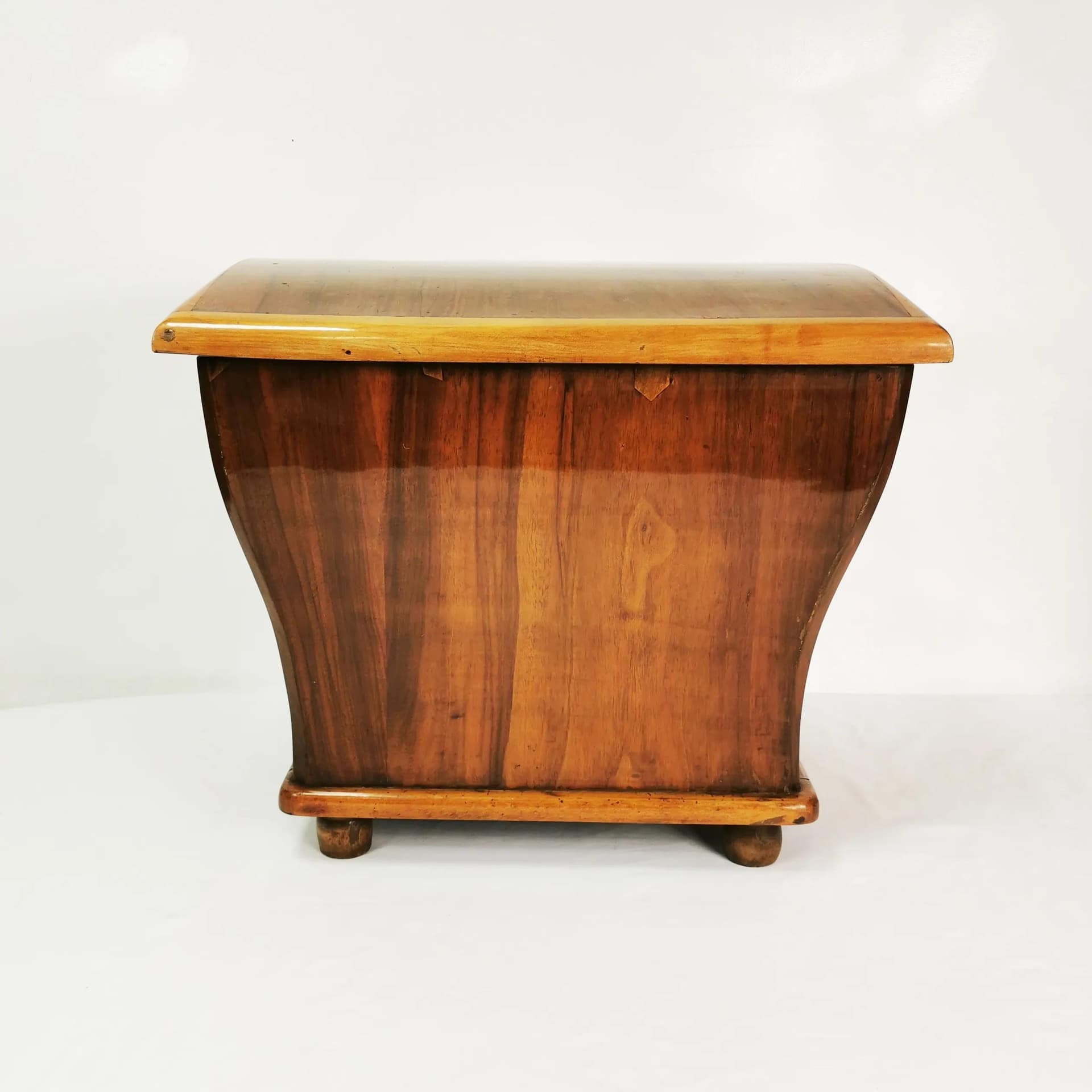 Kufer Art Deco, brązowy, drewno, Niemcy, lata 30. - 335457