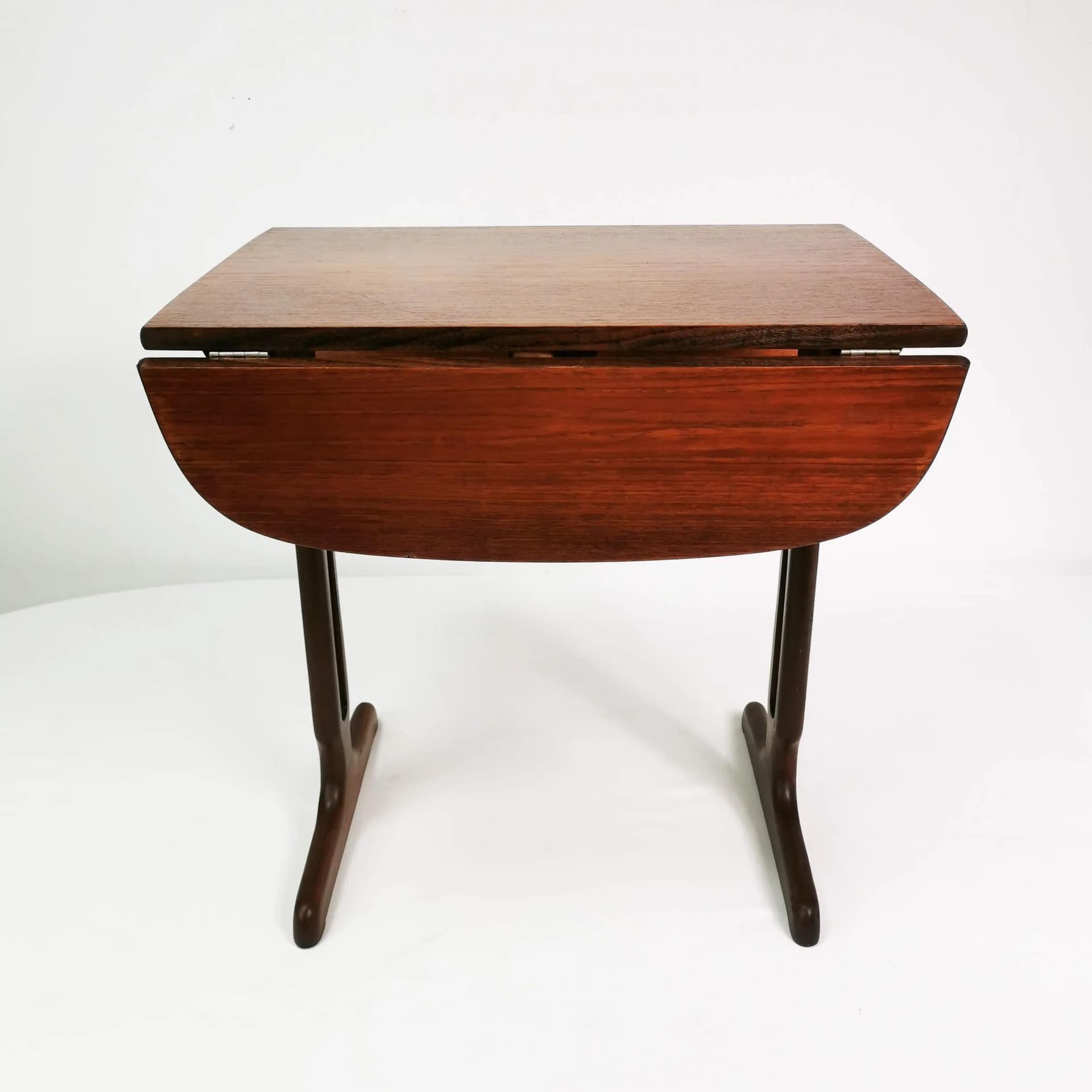 Stolik rozkładany, teak, palisander, Dania, lata 60. - 335441
