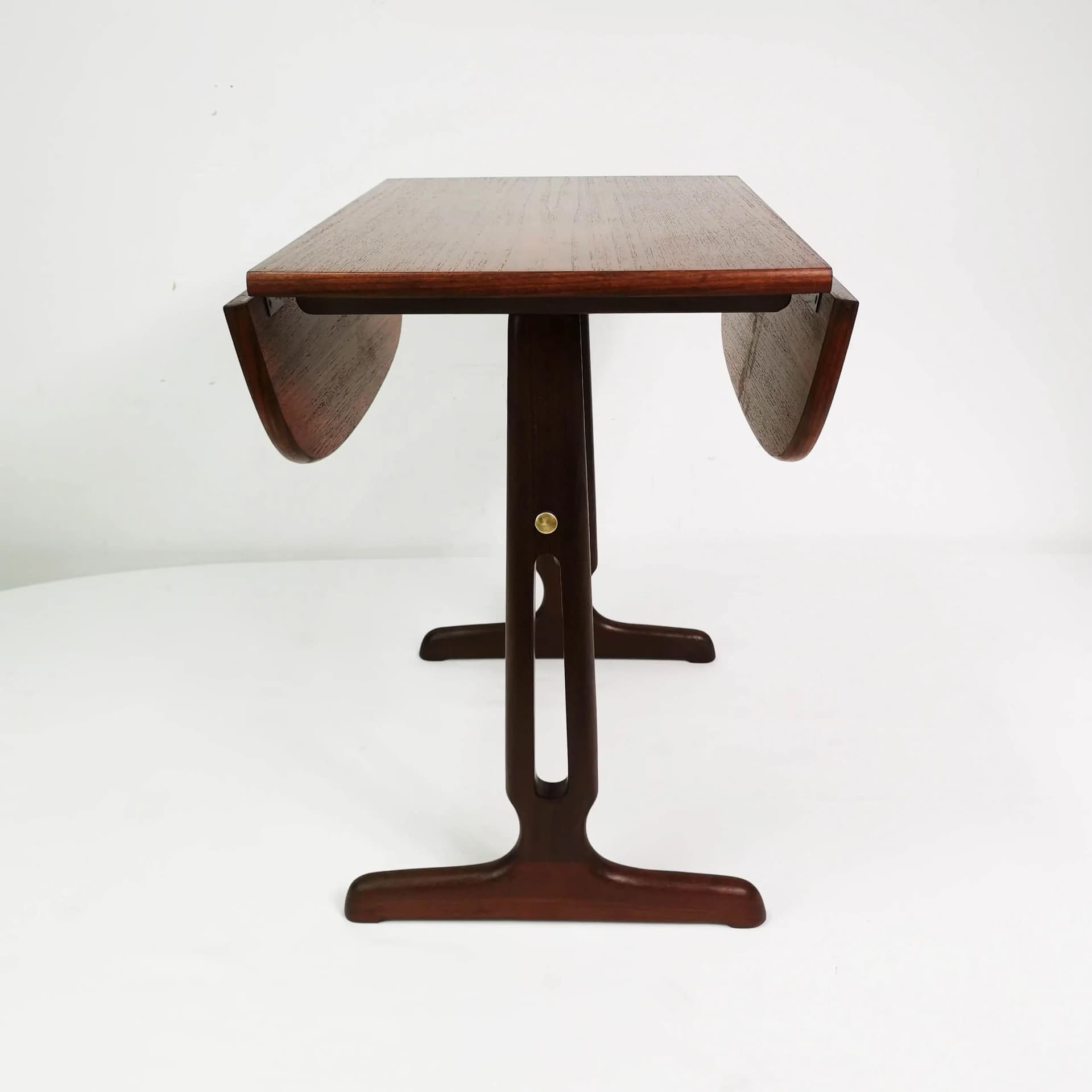 Stolik rozkładany, teak, palisander, Dania, lata 60. - 335440
