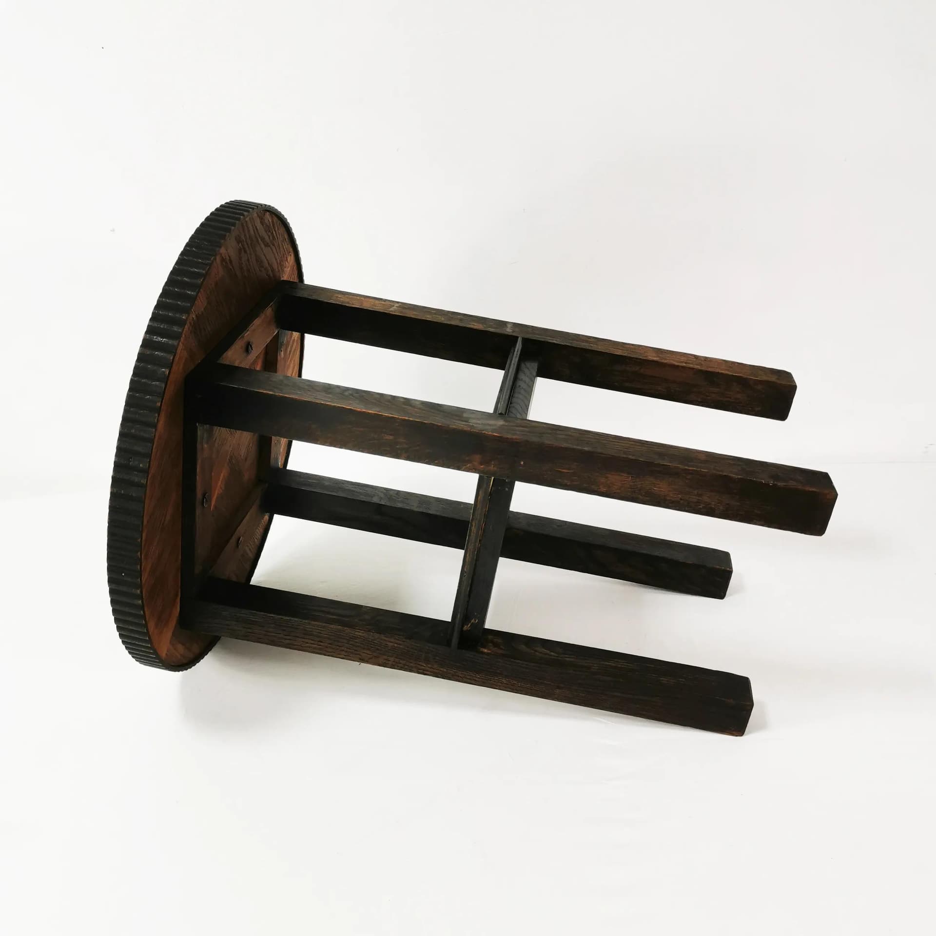 Stolik Art Deco, dąb brązowy, buk, Niemcy, lata 30. - 336052