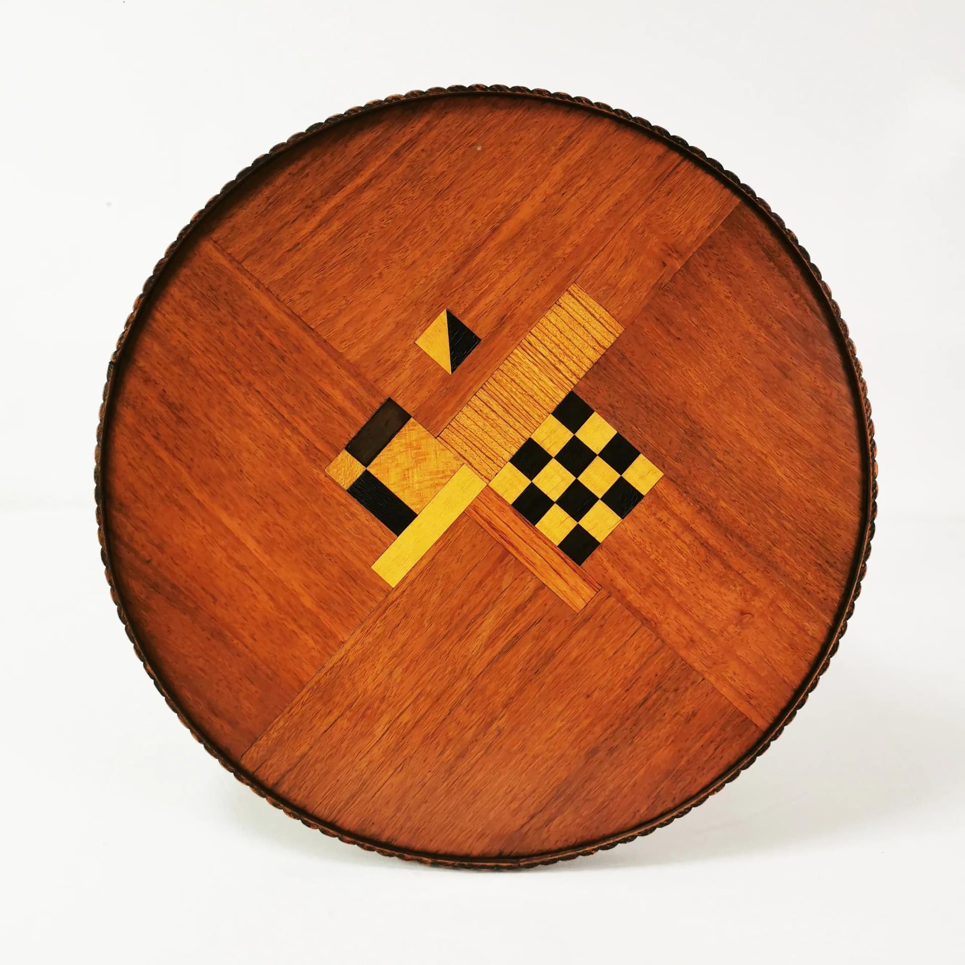 Stolik Art Deco, dąb brązowy, buk, Niemcy, lata 30. - 336050