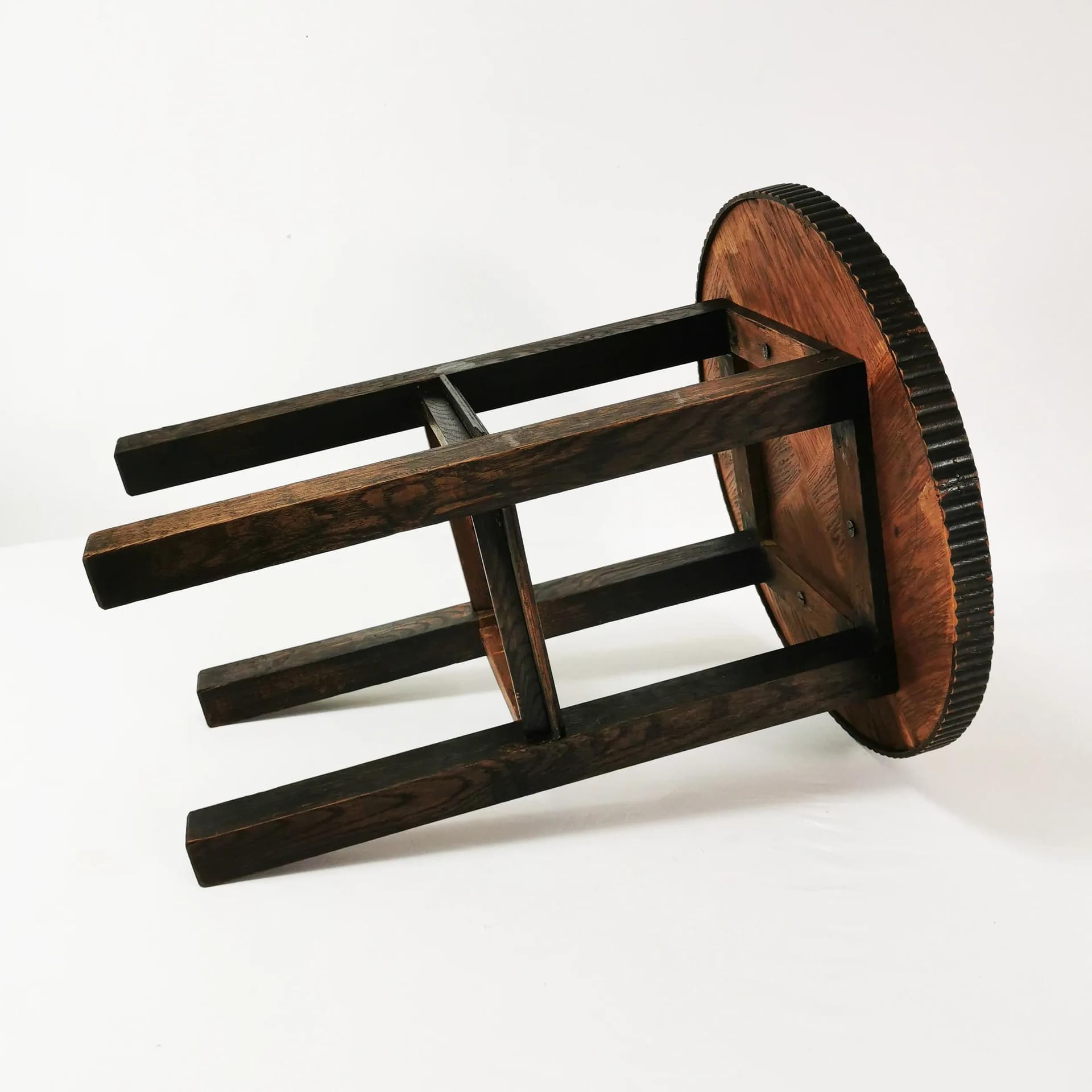 Stolik Art Deco, dąb brązowy, buk, Niemcy, lata 30. - 336055