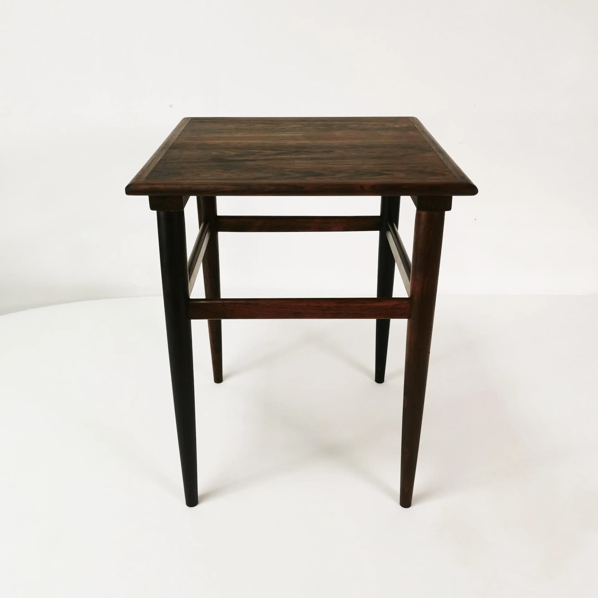 Stolik pomocniczy Mid Century, palisander brązowy, Dania, lata 60. - 335987