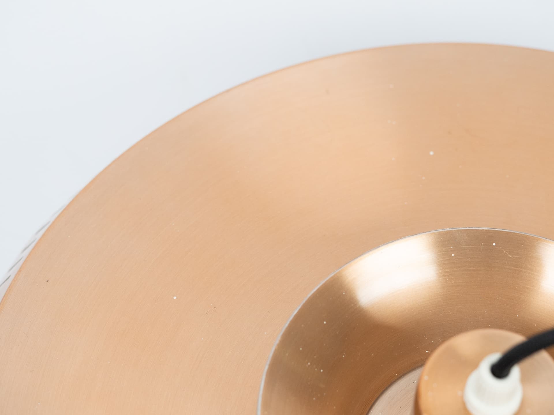 Pendant Lamp Nova, gold, metal, by J. Hammerborg, Fog & Mørup, Denmark, 1960s. - 336317
