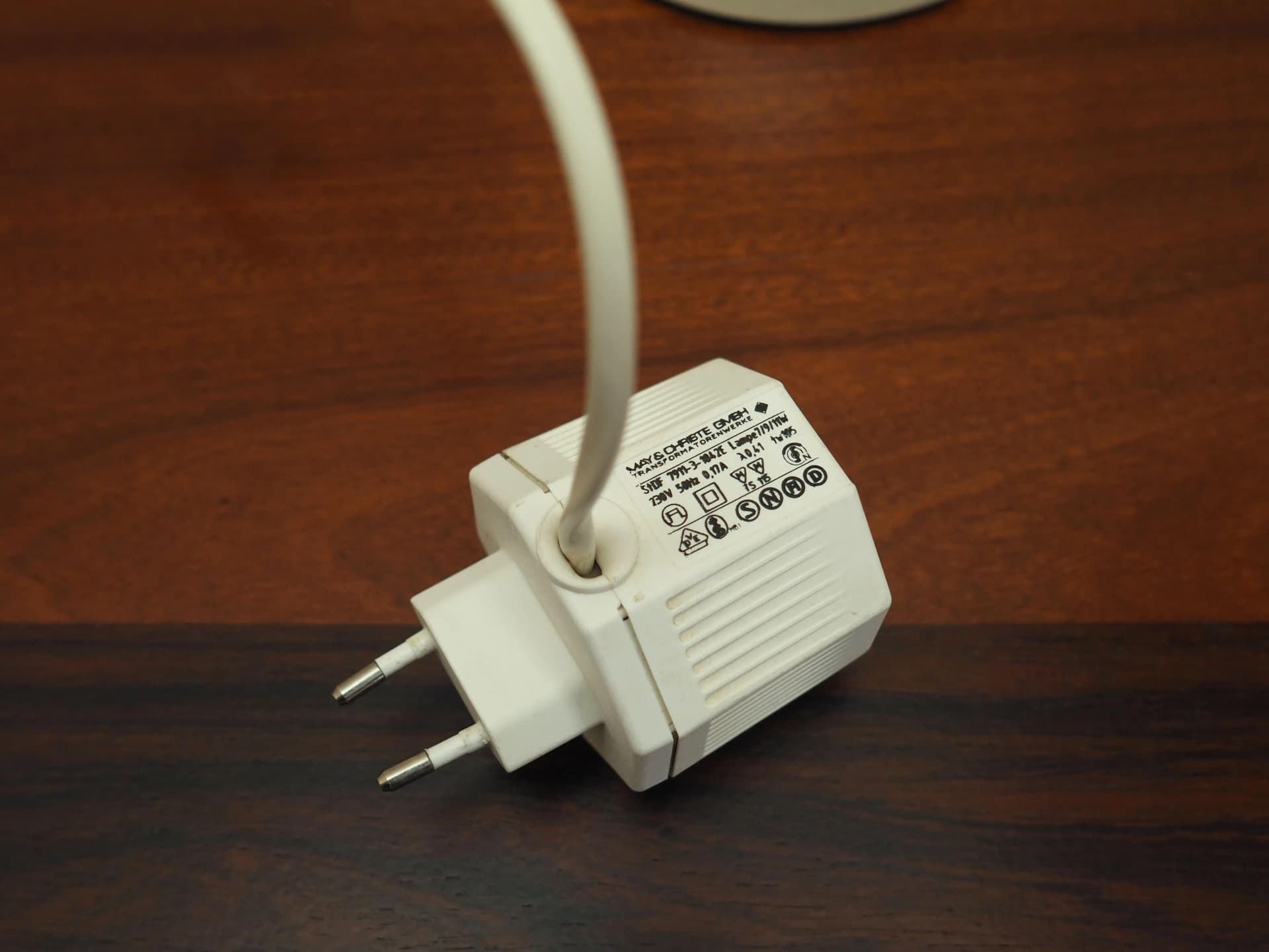 Lampka biurkowa L9003, metal kość słoniowa złoty, Ikea, Szwecja, lata 80. - 25292