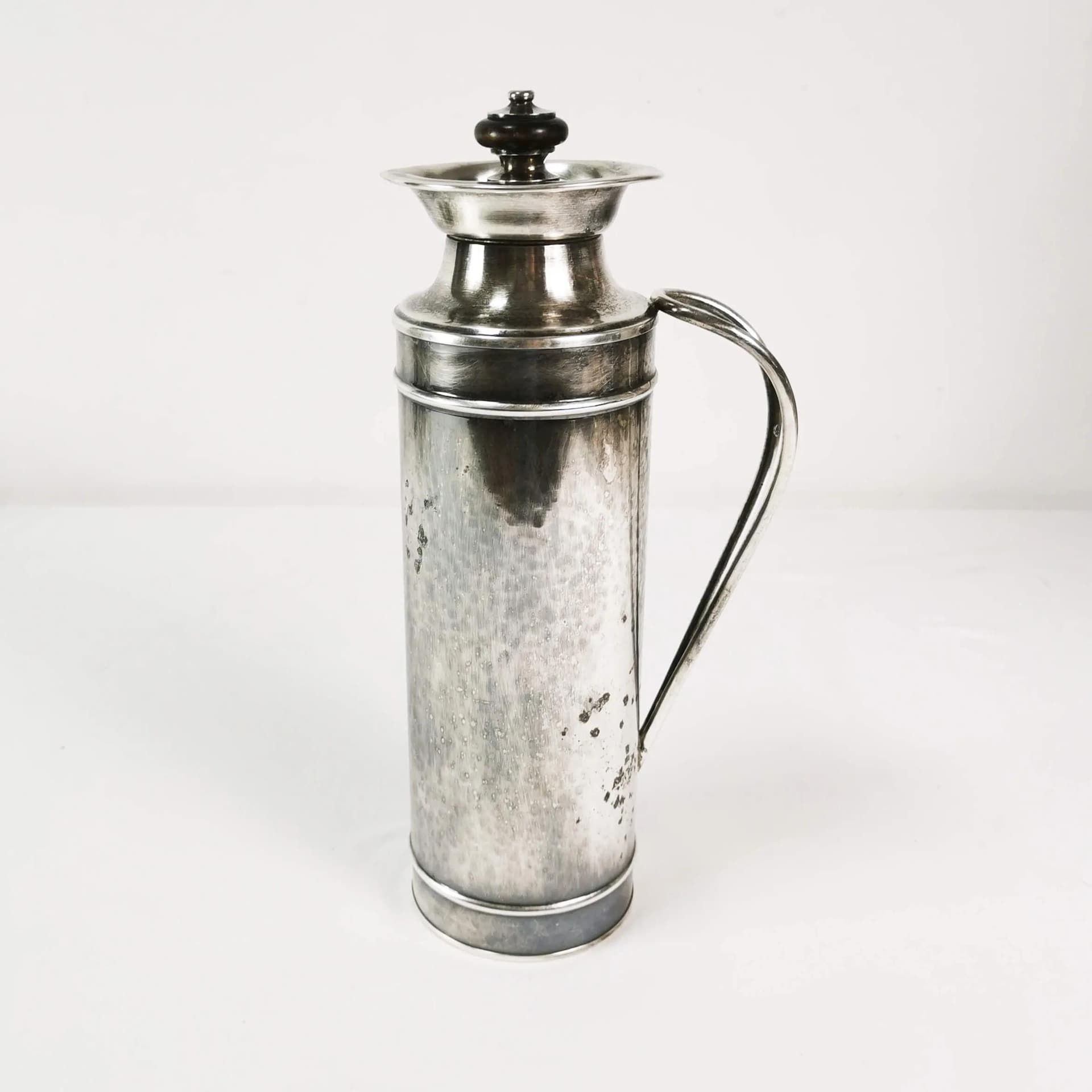 Thermos Jug Art Deco, silver, glass, Germany, 1960s - 336866