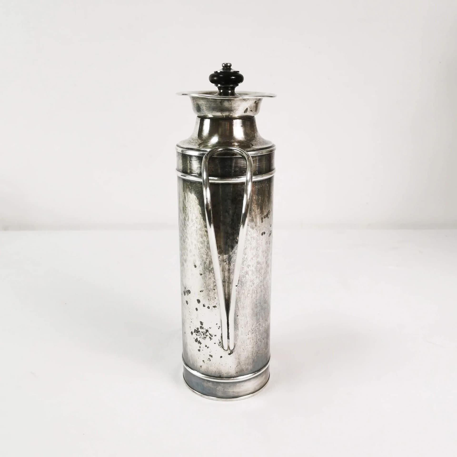 Thermos Jug Art Deco, silver, glass, Germany, 1960s - 336869