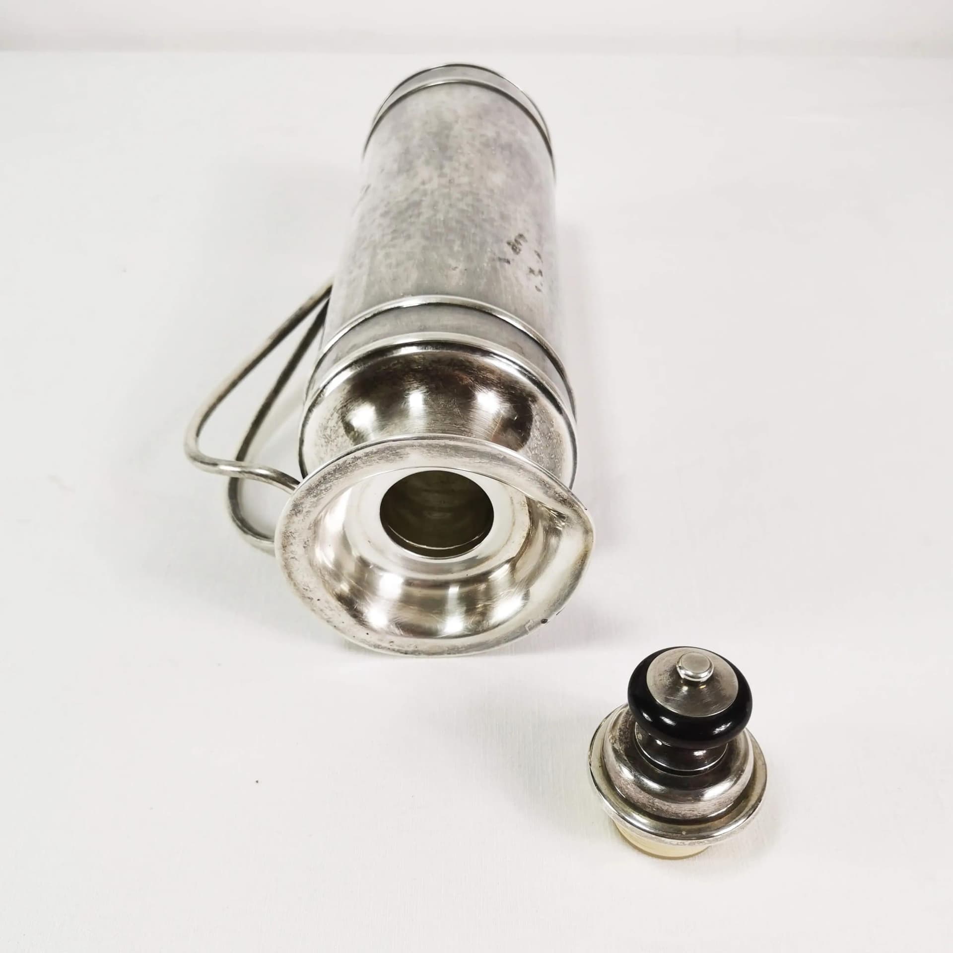 Thermos Jug Art Deco, silver, glass, Germany, 1960s - 336873