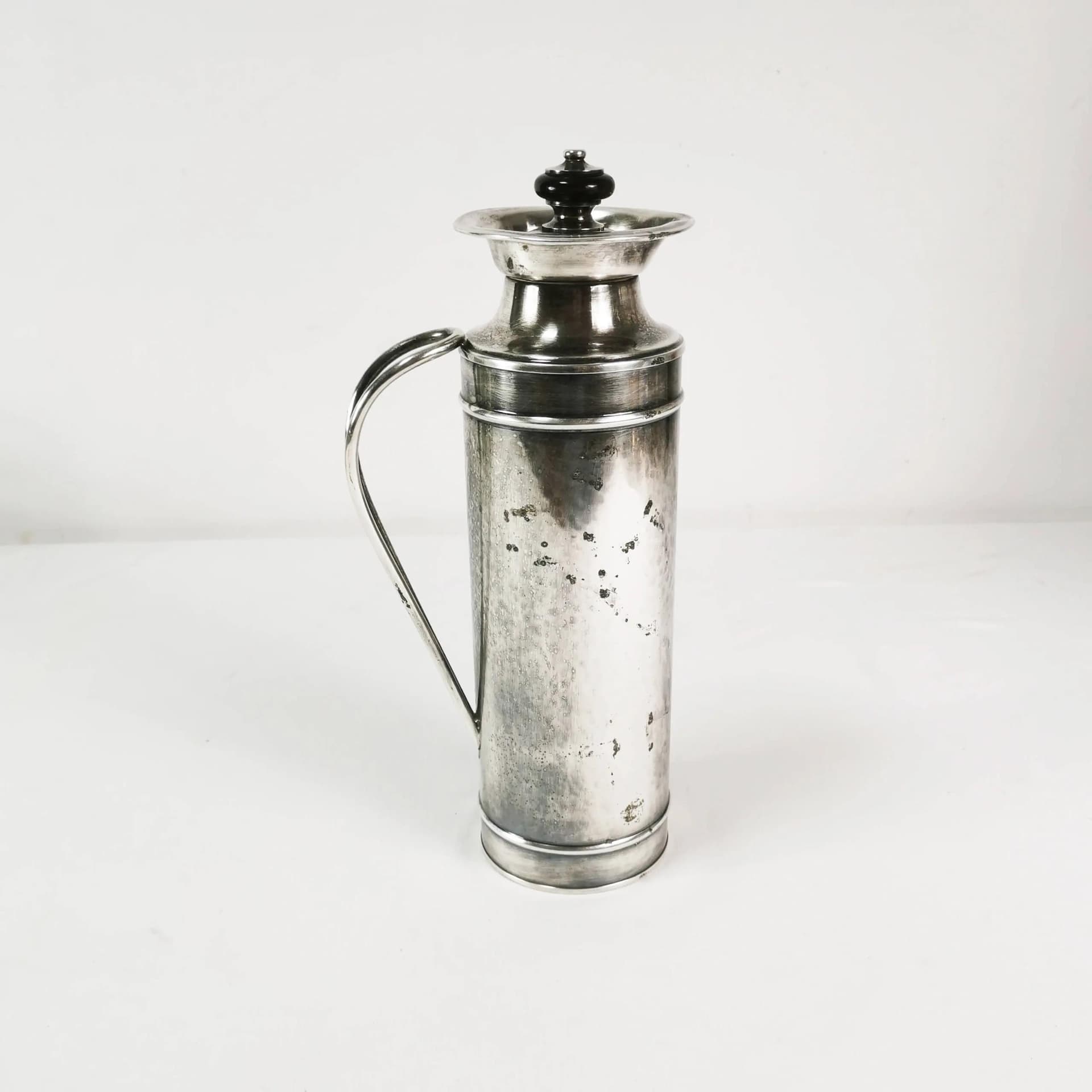 Thermos Jug Art Deco, silver, glass, Germany, 1960s - 336865