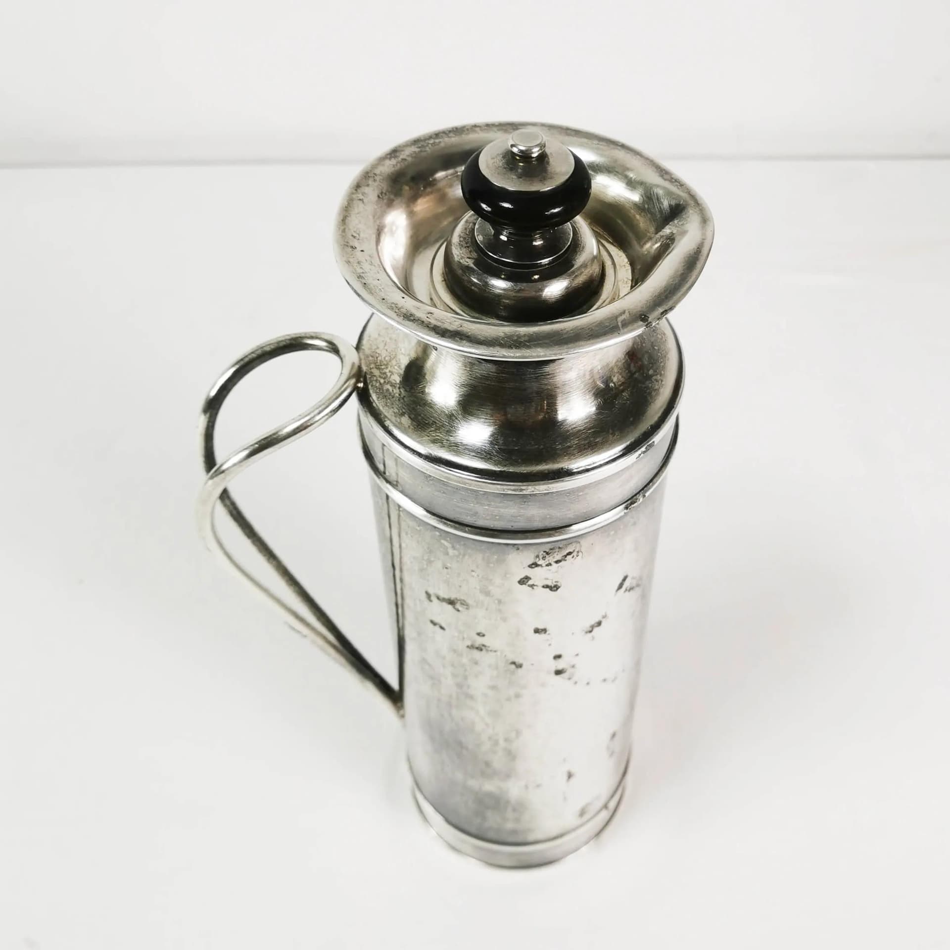 Thermos Jug Art Deco, silver, glass, Germany, 1960s - 336867