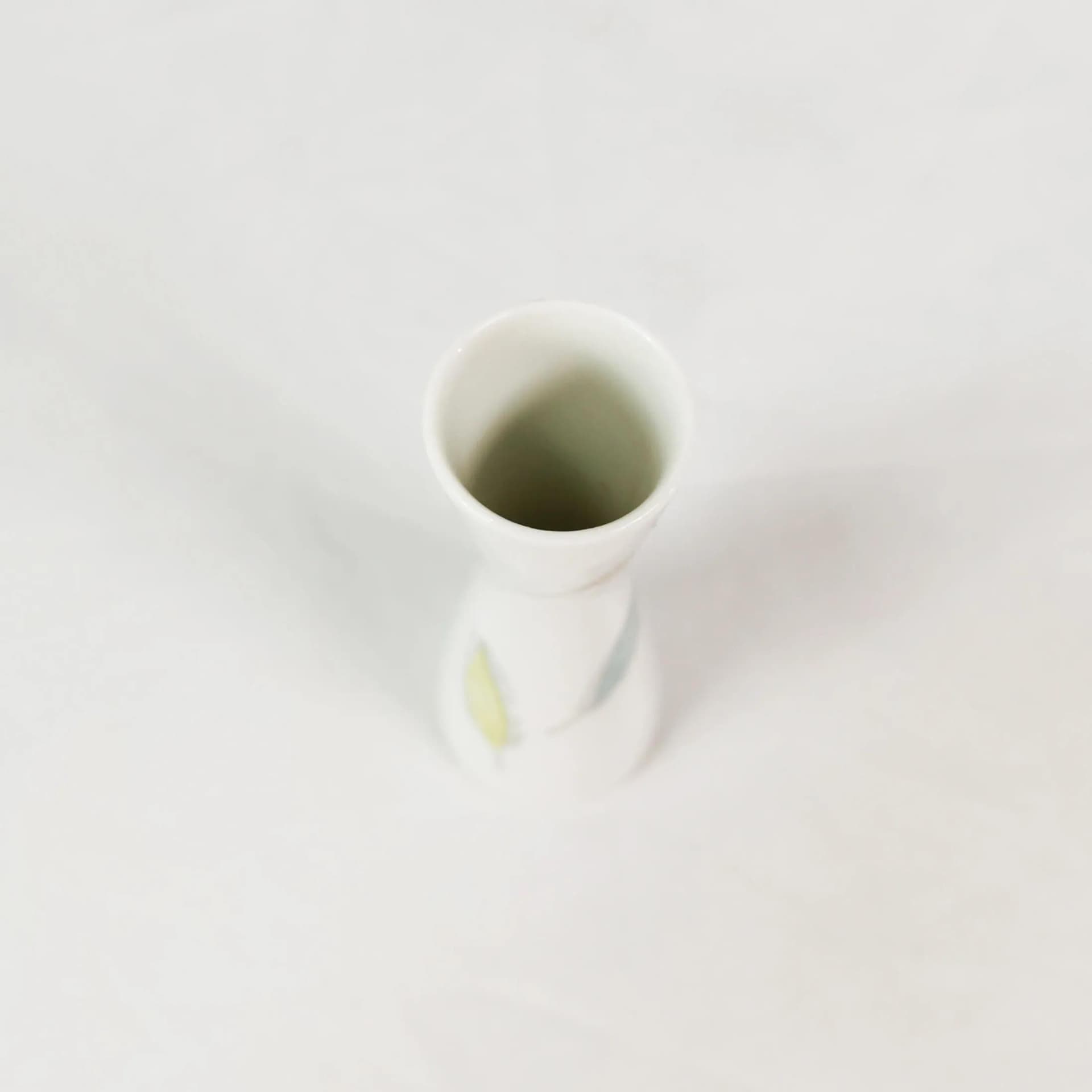 Vase, white porcelain, Rosenthal, Germany, 1960s. - 336851