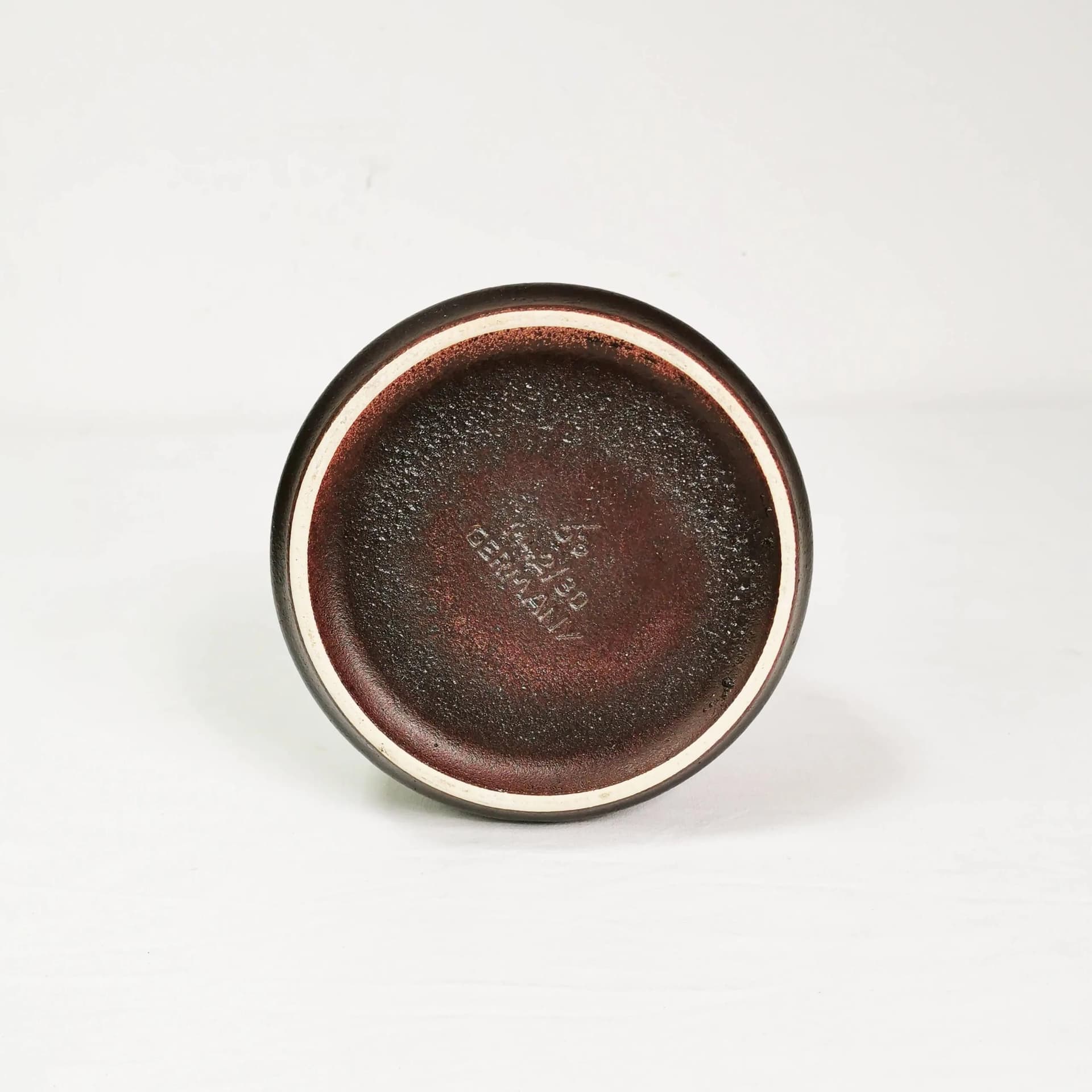 Vase, multicolor stoneware, Germany, 1960s. - 337683