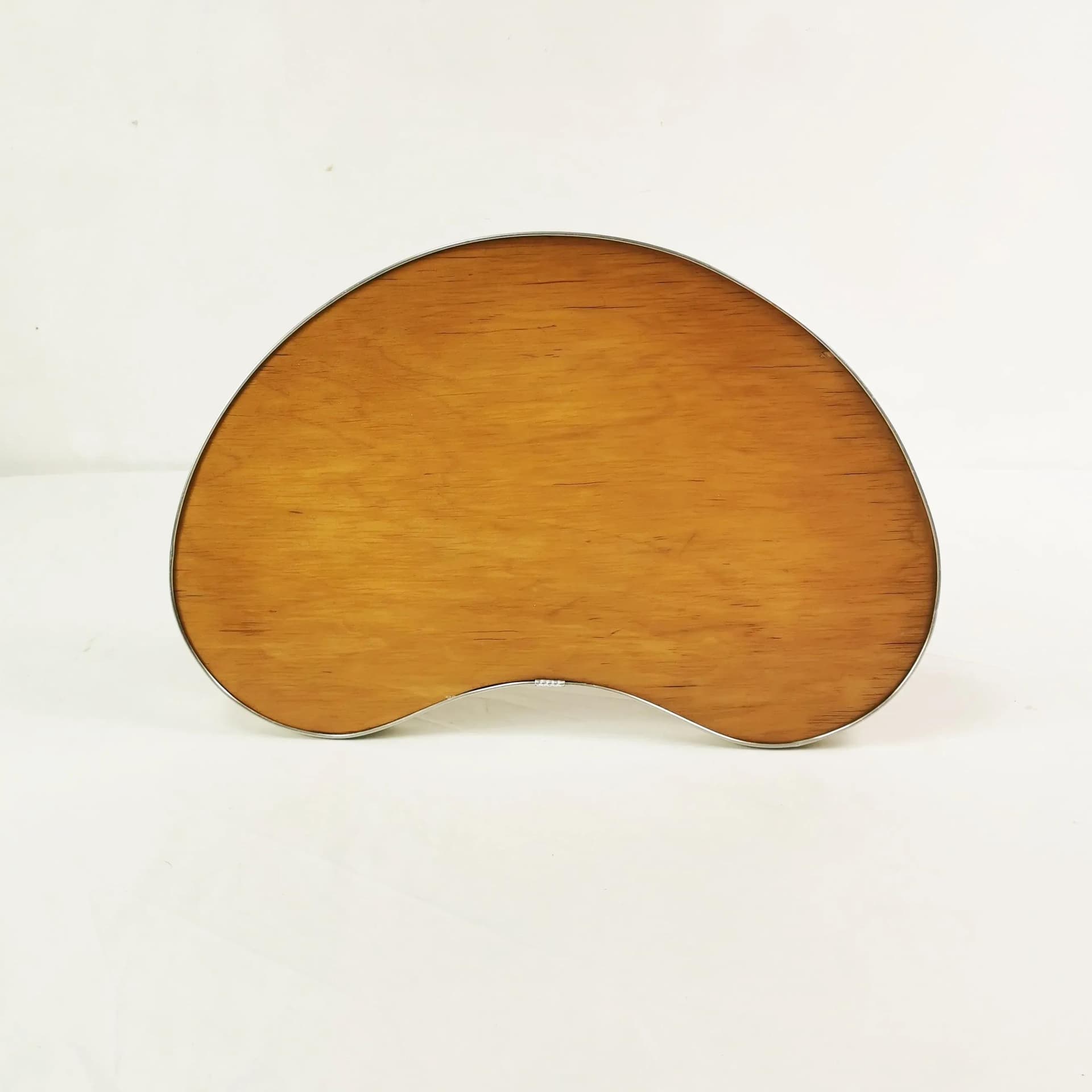 Plant Stand Table Akti, brown, beech, metal, Germany, 1960s. - 337616