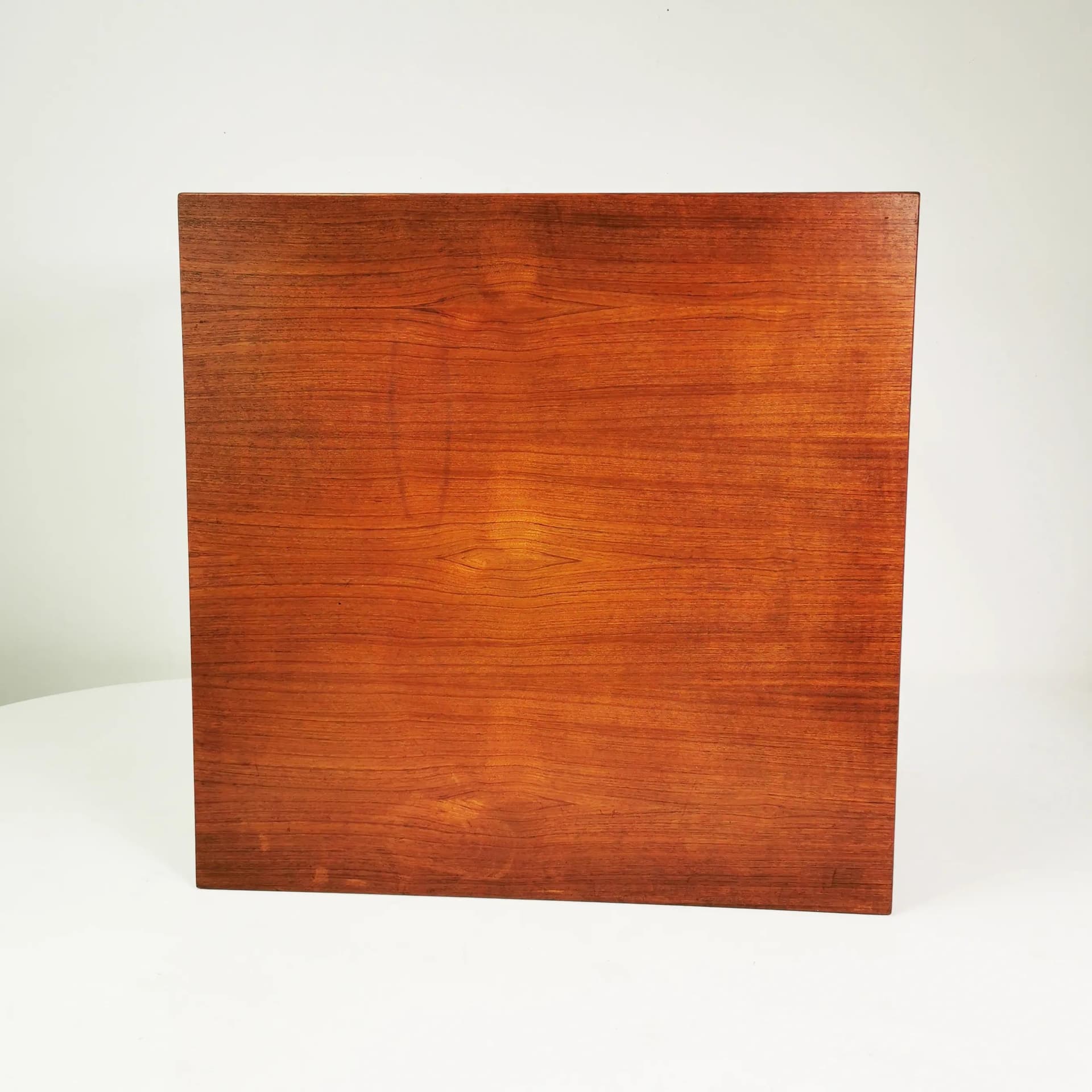 Coffee table, brown teak, Denmark, 1970s. - 337516