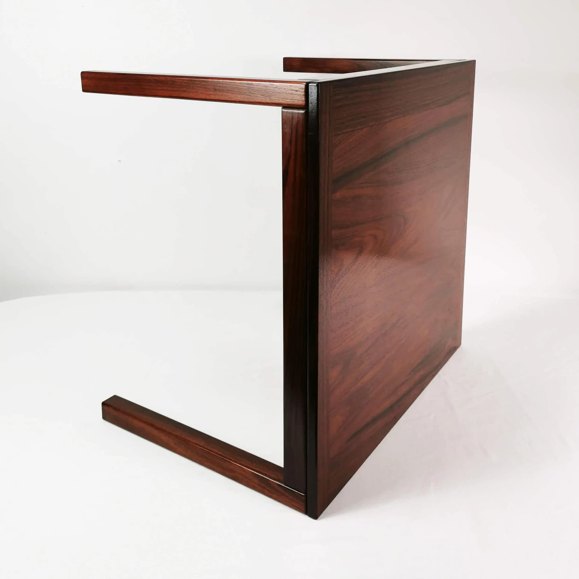 Coffee table, brown mahogany, Vejle Stole, Denmark, 1970s. - 337380
