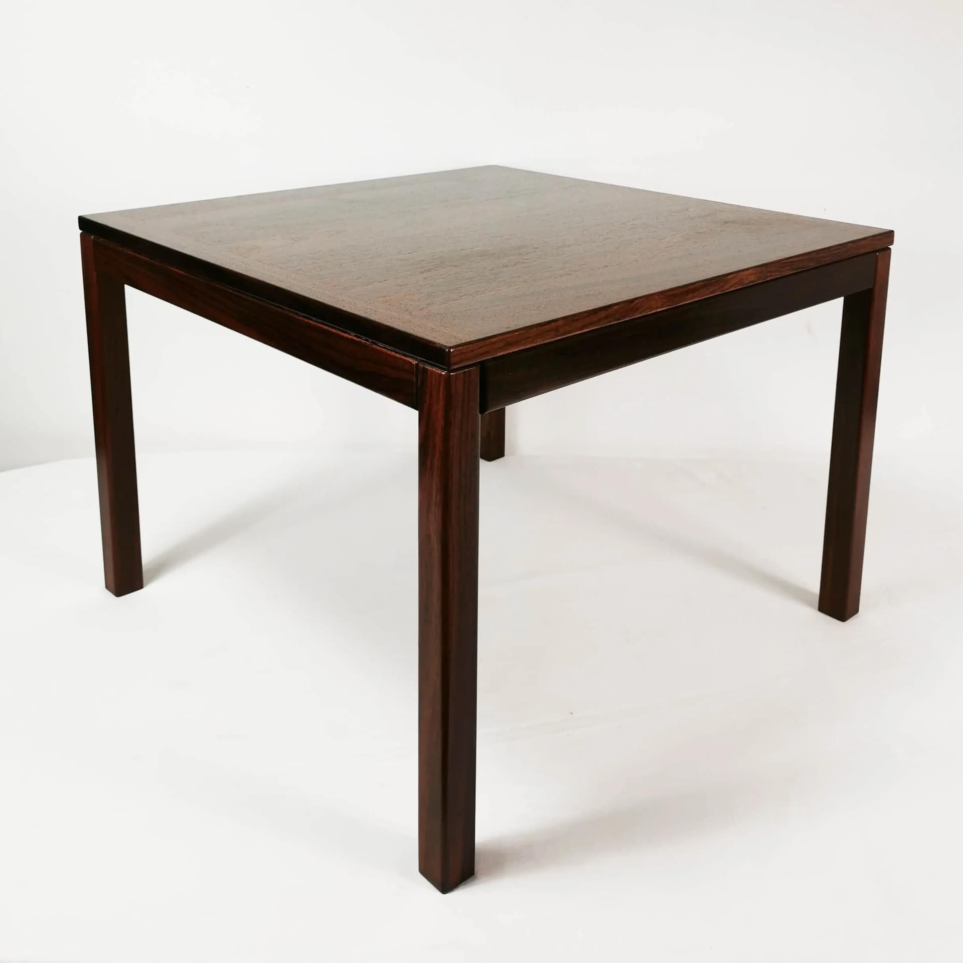 Coffee table, brown mahogany, Vejle Stole, Denmark, 1970s. - 337385