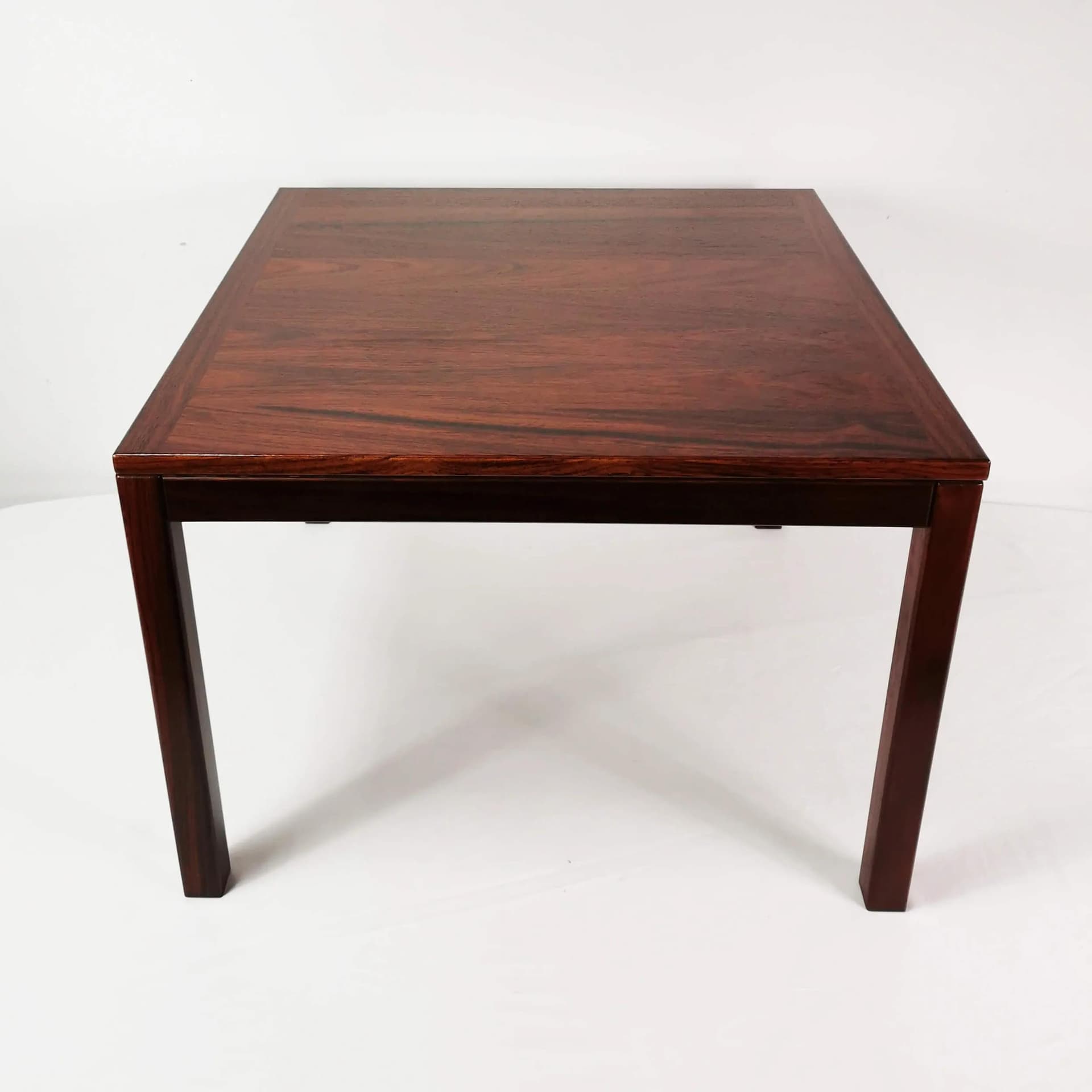 Coffee table, brown mahogany, Vejle Stole, Denmark, 1970s. - 337377