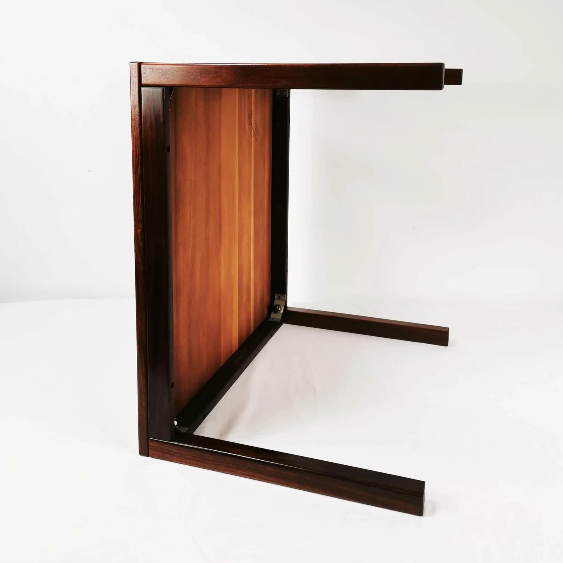 Coffee table, brown mahogany, Vejle Stole, Denmark, 1970s. - 337382