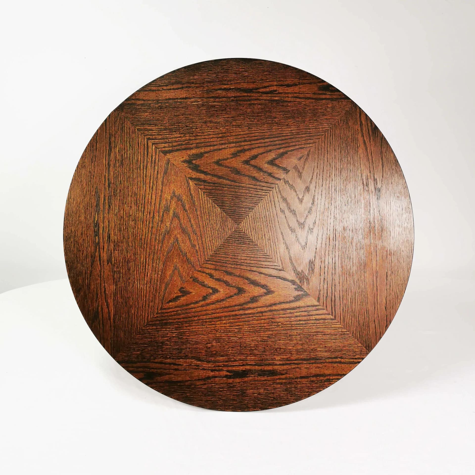 Coffee table, brown walnut, black beech, Denmark, 1970s. - 338777