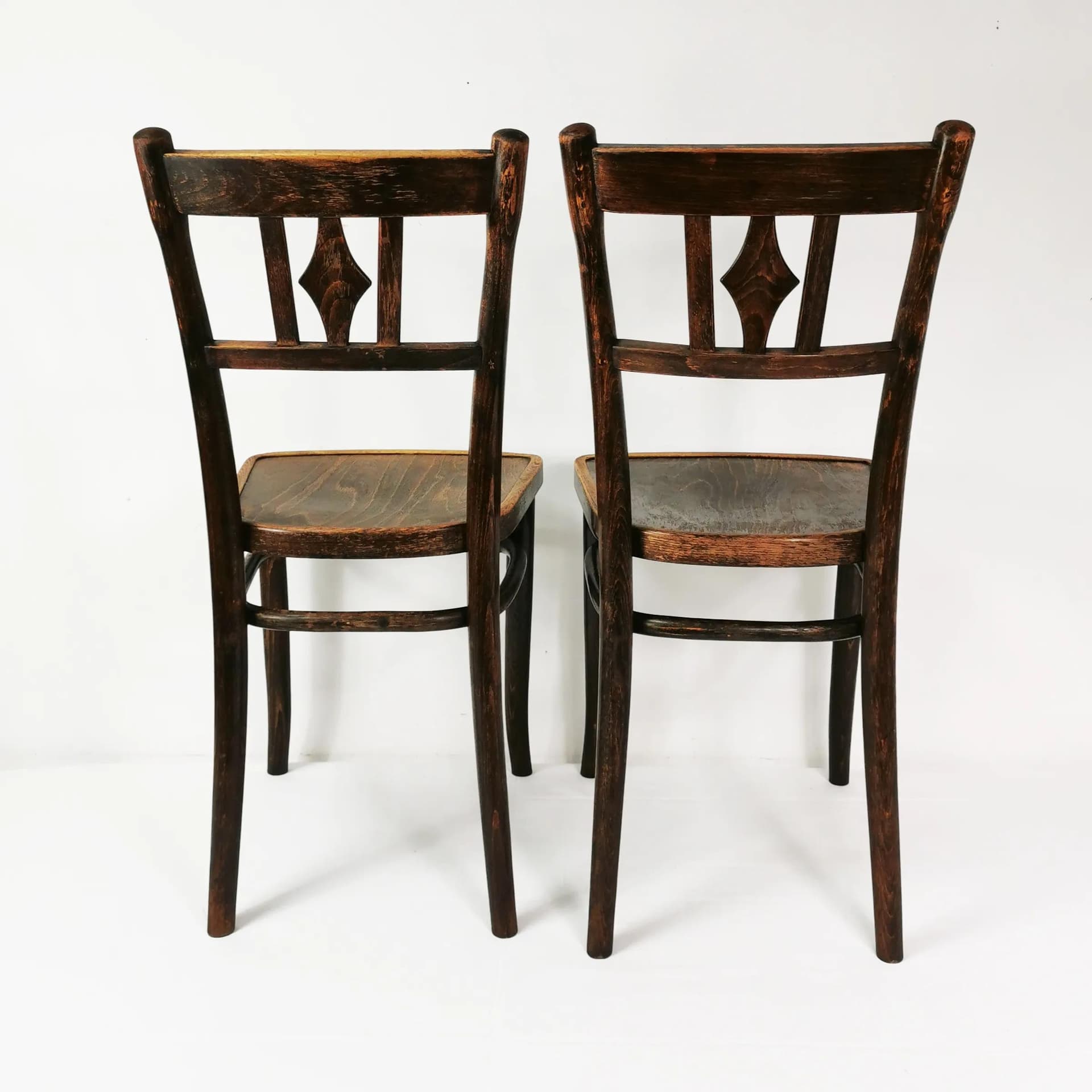 Para krzeseł Art Deco, brązowy, buk, Thonet, Niemcy, lata 30. - 338612