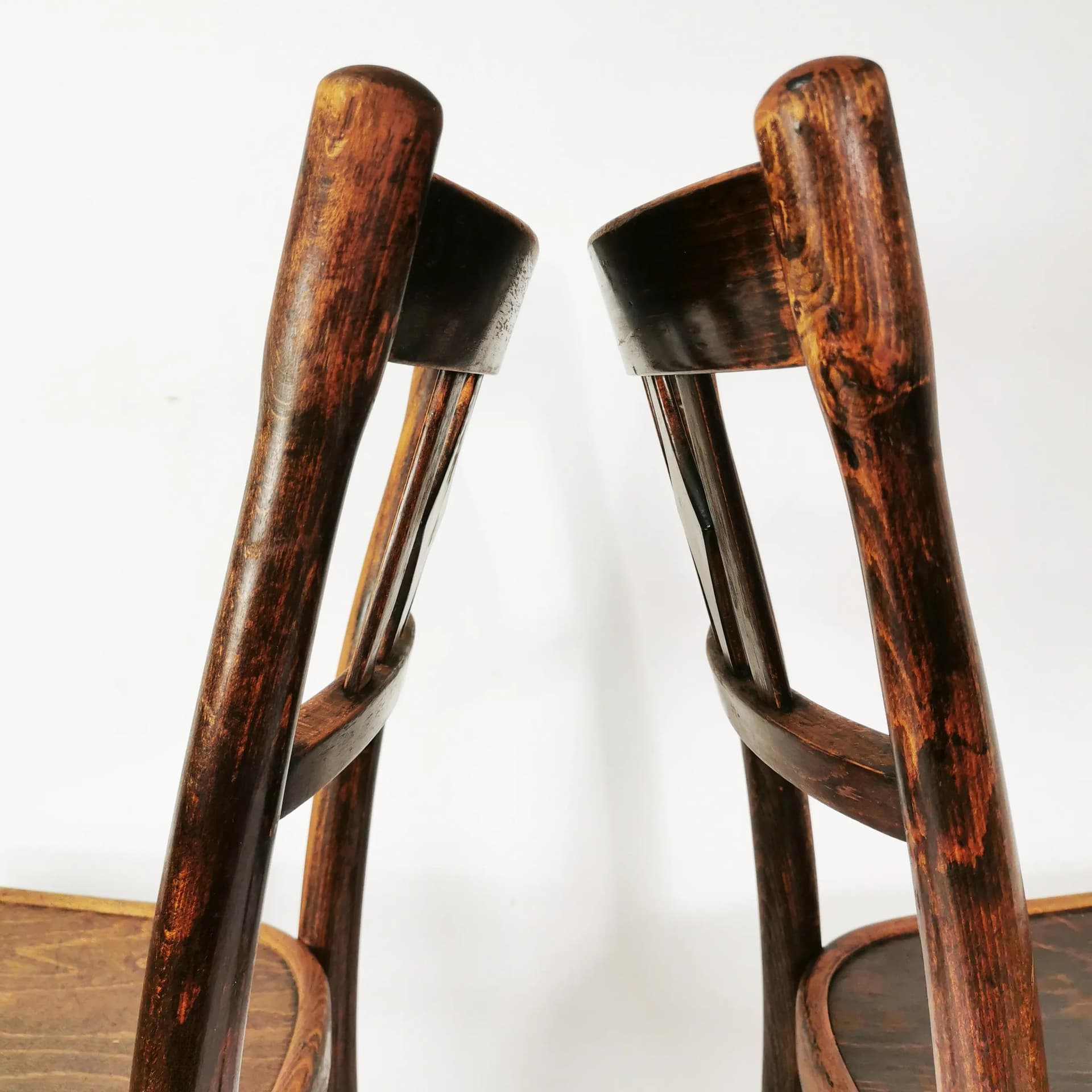 Para krzeseł Art Deco, brązowy, buk, Thonet, Niemcy, lata 30. - 338610